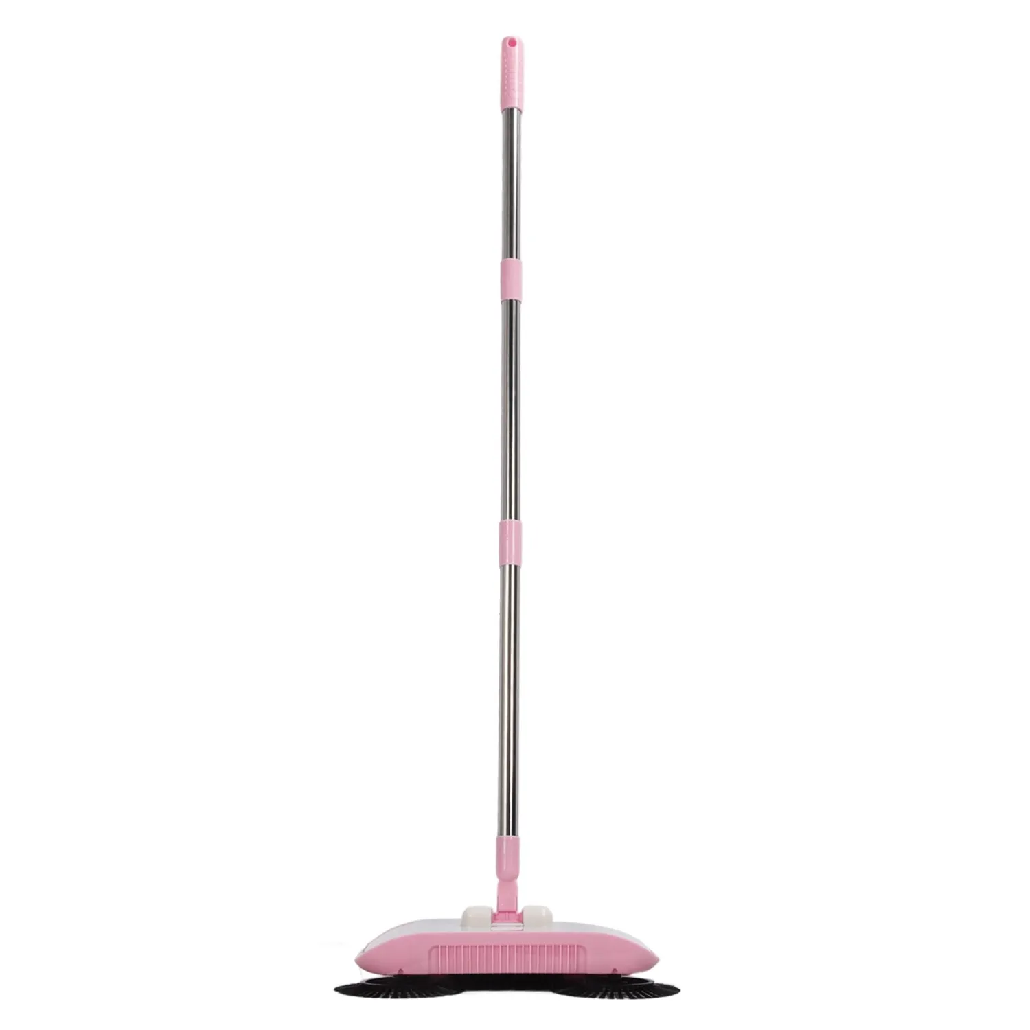 Function Manual Floor Sweeper Mop with 180 Rose Gold Finish for Hardwood Tile Marble No Electricity Needed