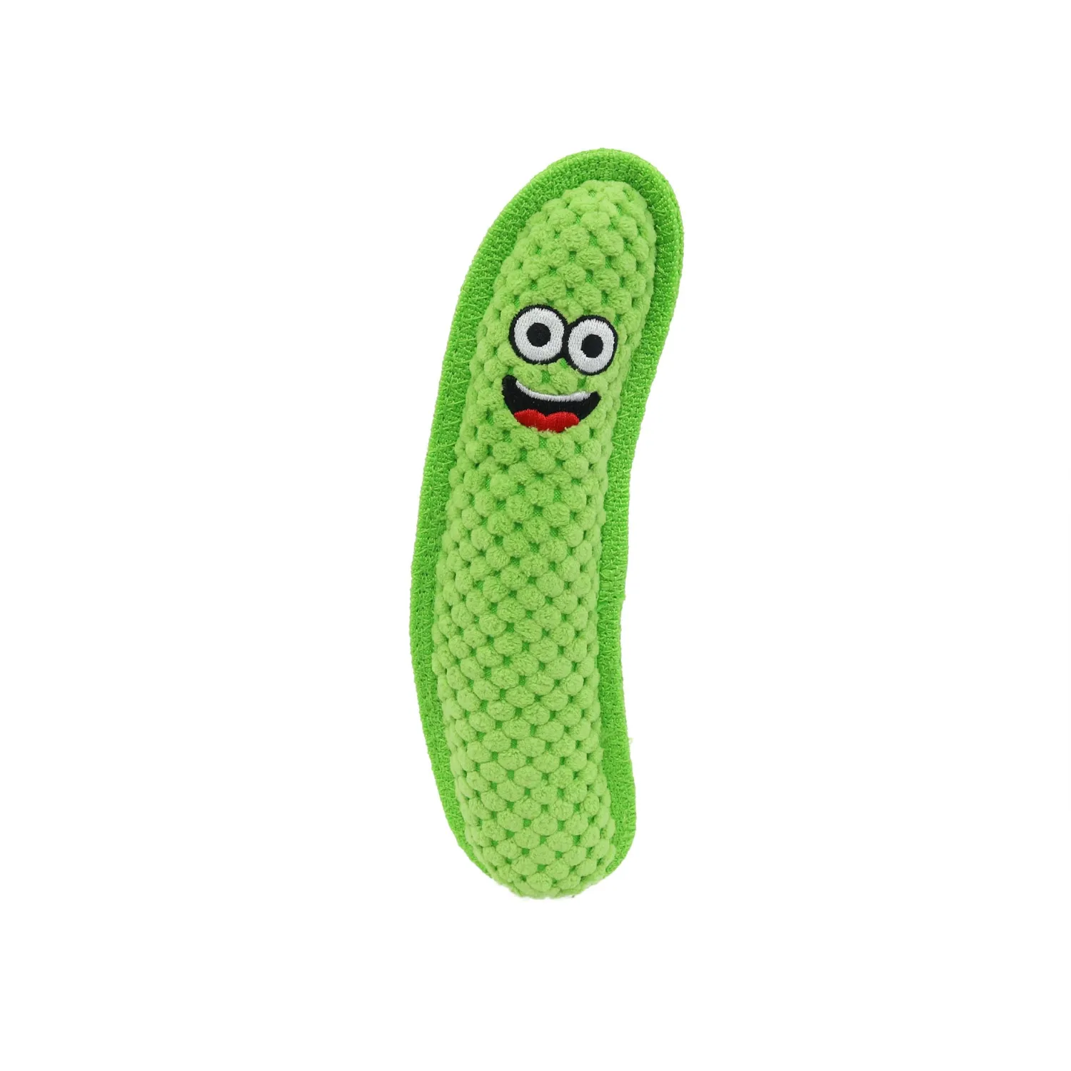 TUFFY® : Pickle Dog Toy: Ultra Durable Plush Toy with Multiple Layers & Reinforced Seams, Washable and Floats, Original Construction