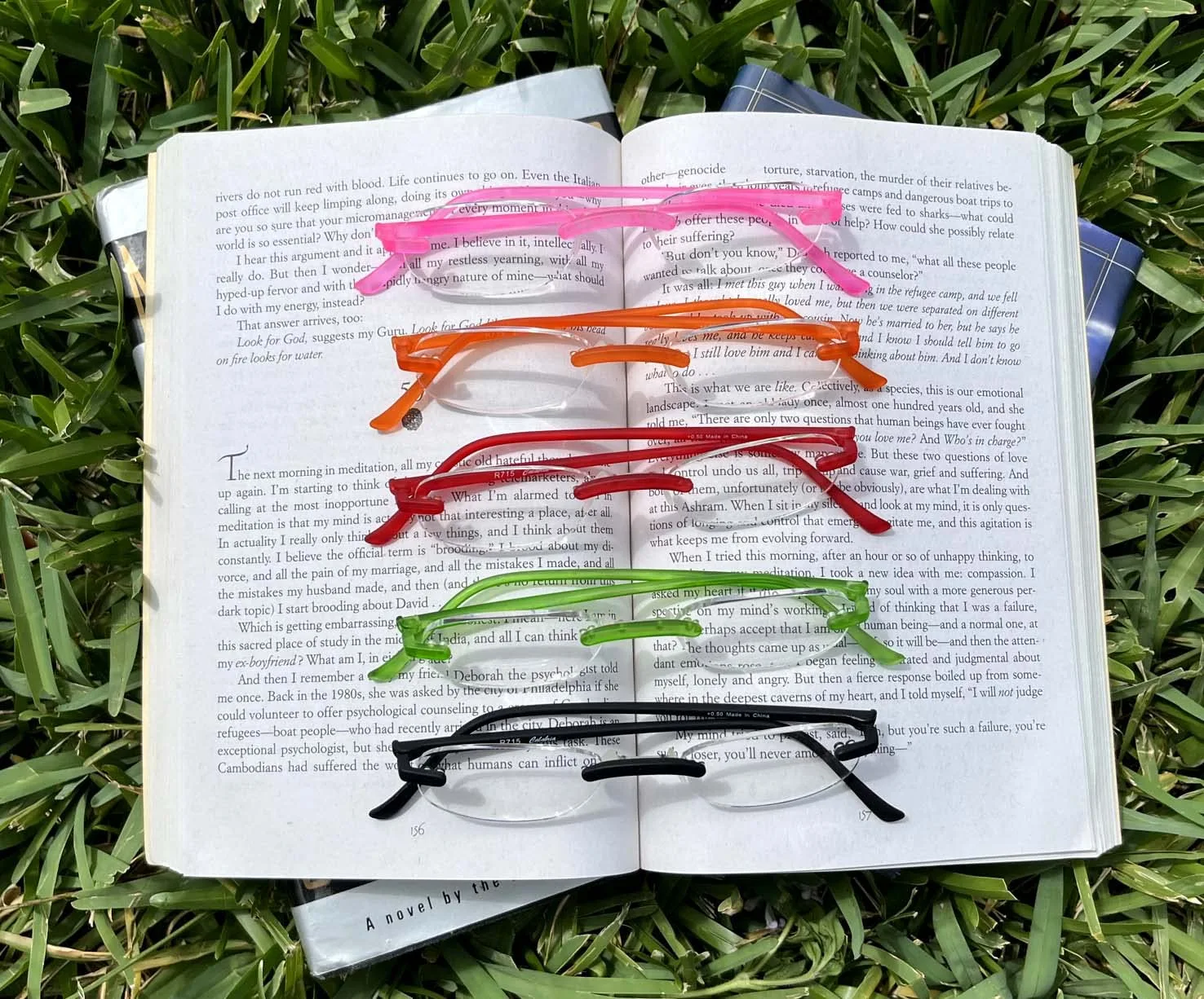 Calabria Flexie Reading Glasses Bendable Frame with Clear Lenses | Flexible Durable Glasses | Rimless & Full Frame Options | Distortion-Free Readers | Magnification 4.00x & Fuschia