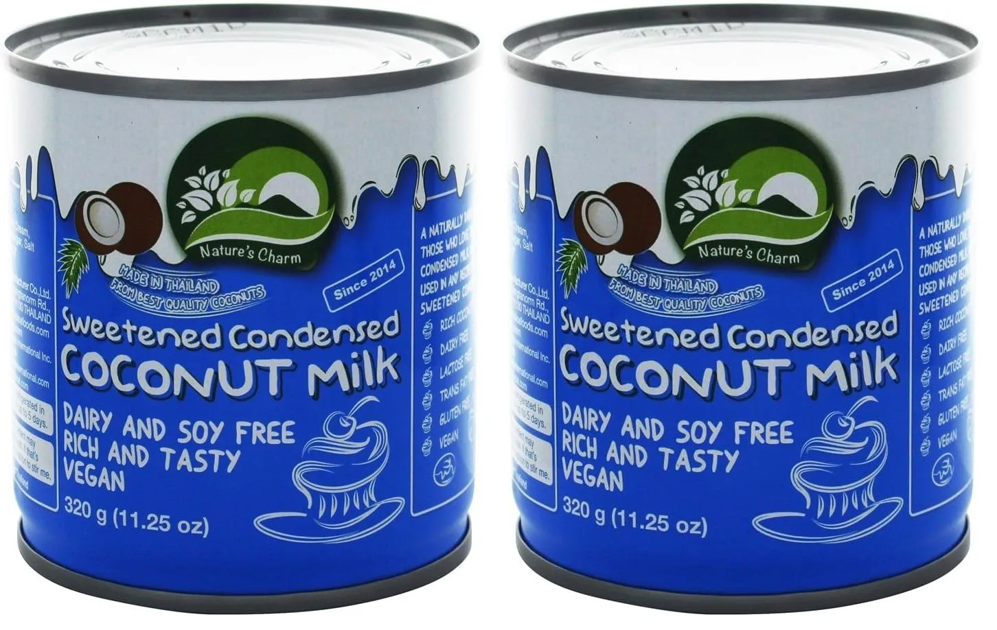 Sweetened Condensed Coconut Milk, 11.25 Ounce (Pack of 2)