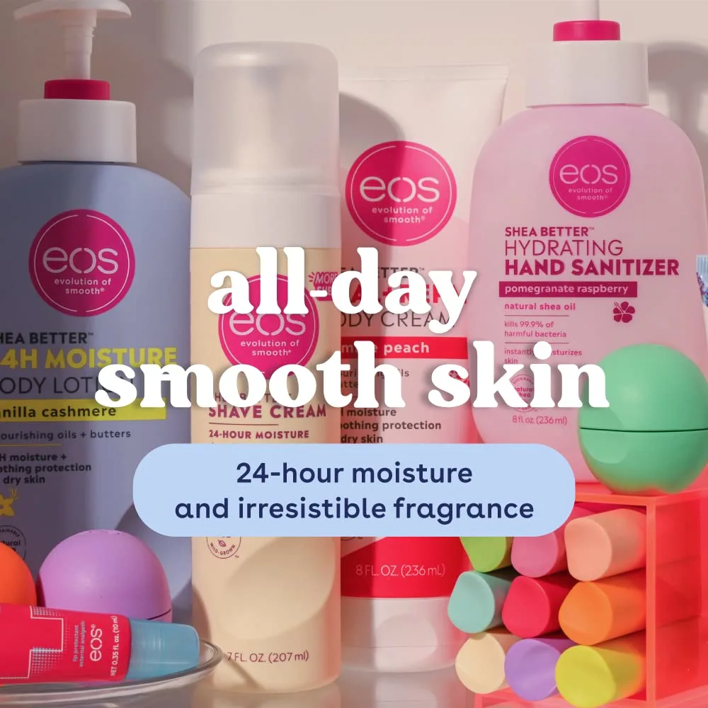 eos Shea Better Hand Cream - Coconut Hand Lotion and Skin Care | Instant Hydration + Lasting Protection | 2.5 oz (Pack of 2)