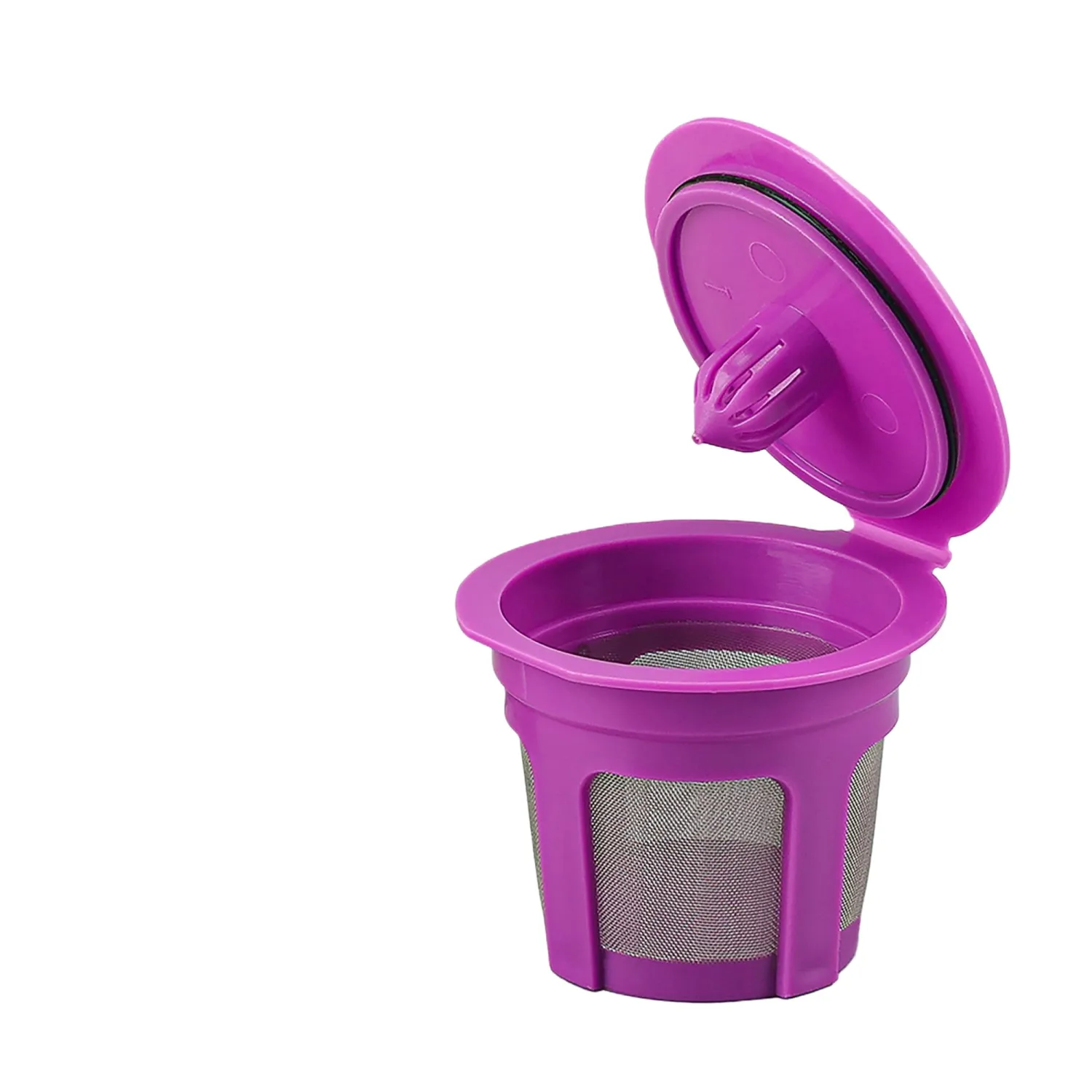 Irmidi 4 Pack K Cups Coffee Filters Compatible with Keurig Brewers 1.0 and 2.0Coffee Makers - Universal Kcup Filters Fit Refillable Kcup Coffee Pods