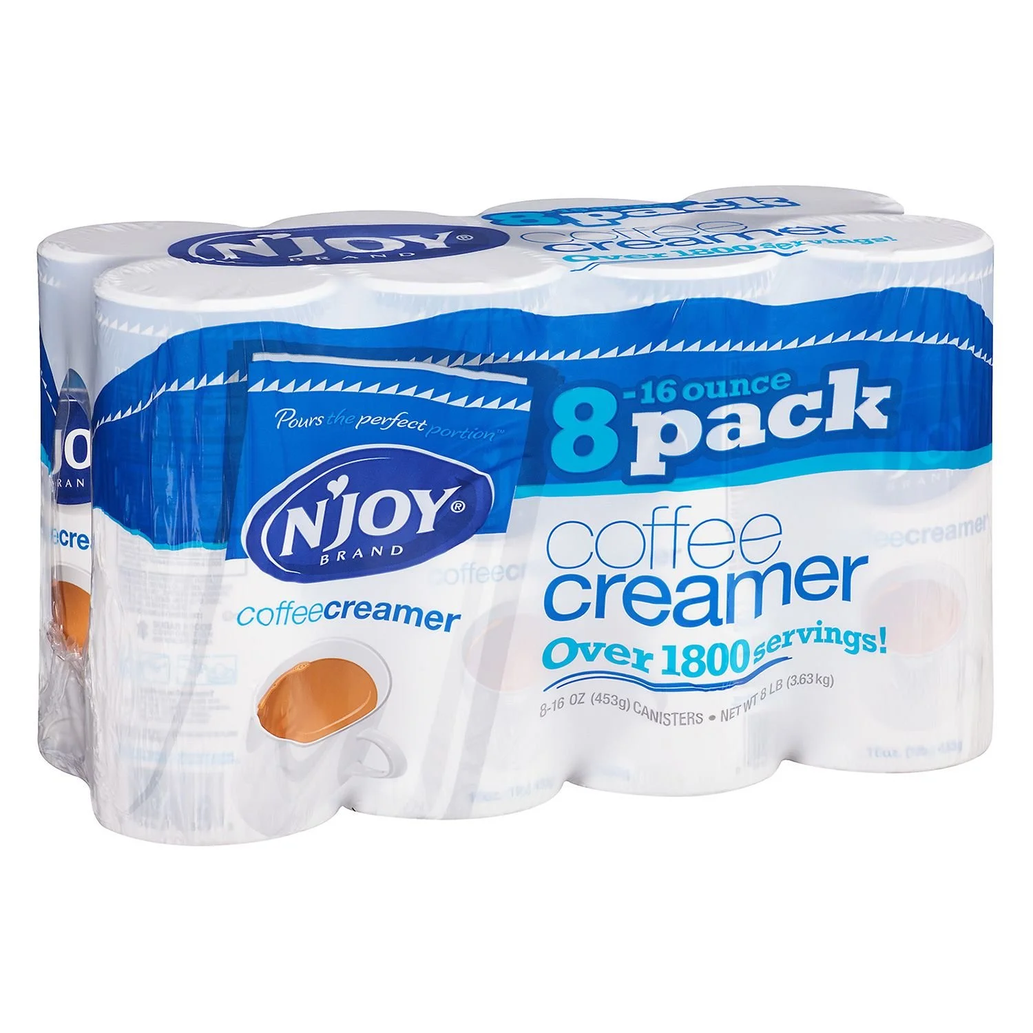 N'Joy Coffee Creamer (16 oz., 8 pk.) pack 3