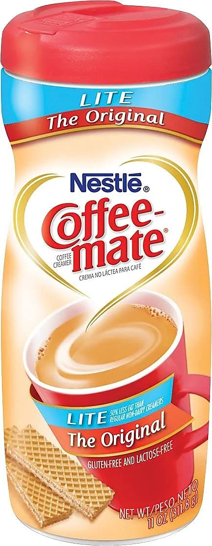 Nestle Coffee mate Creamer 11oz Powder Creamer, Lite Original (74185)