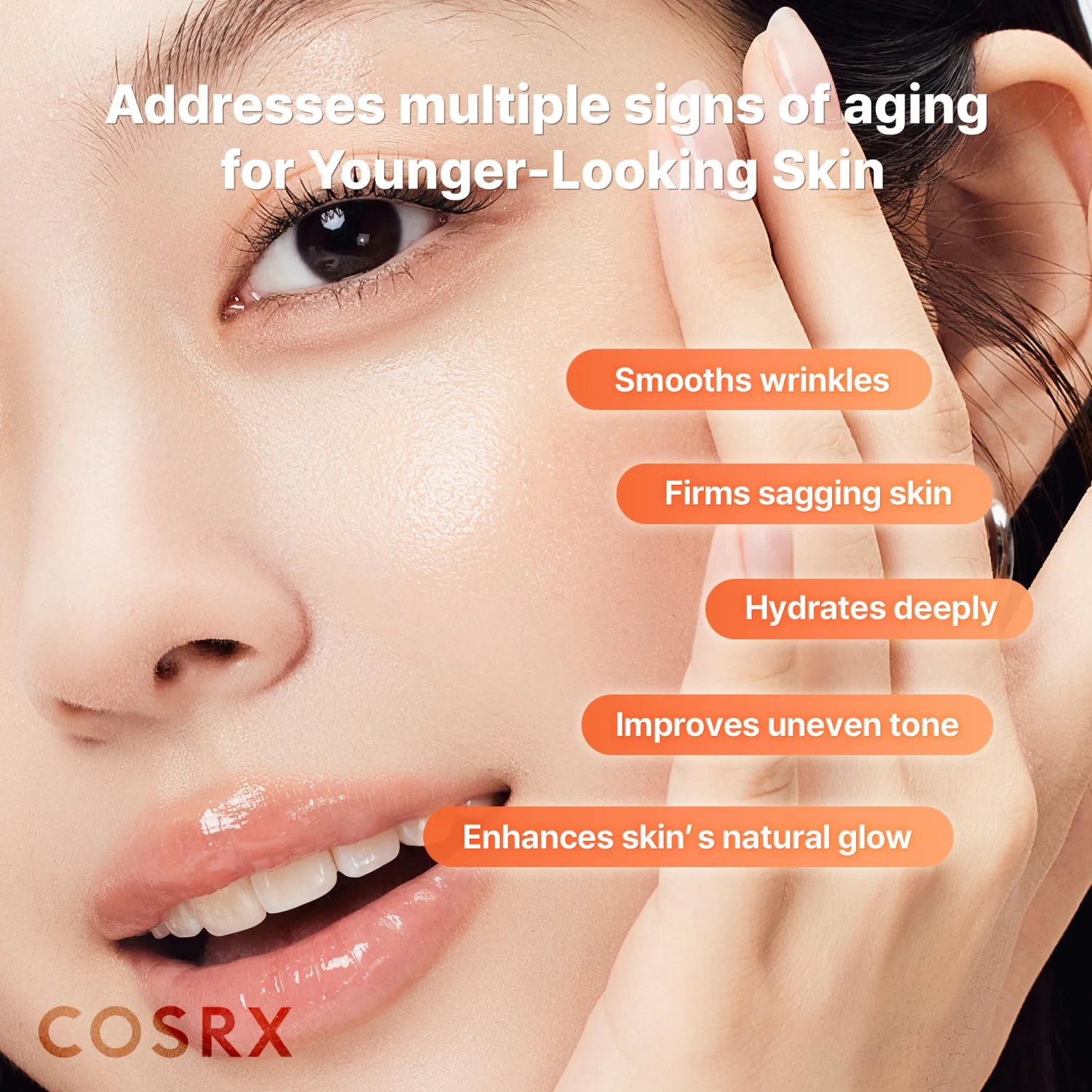 COSRX 5 PDRN Hyaluronic Vital Gel Mask Single 34g x 1EA, Overnight Face Mask, Travel Essentials, Korean Skincare