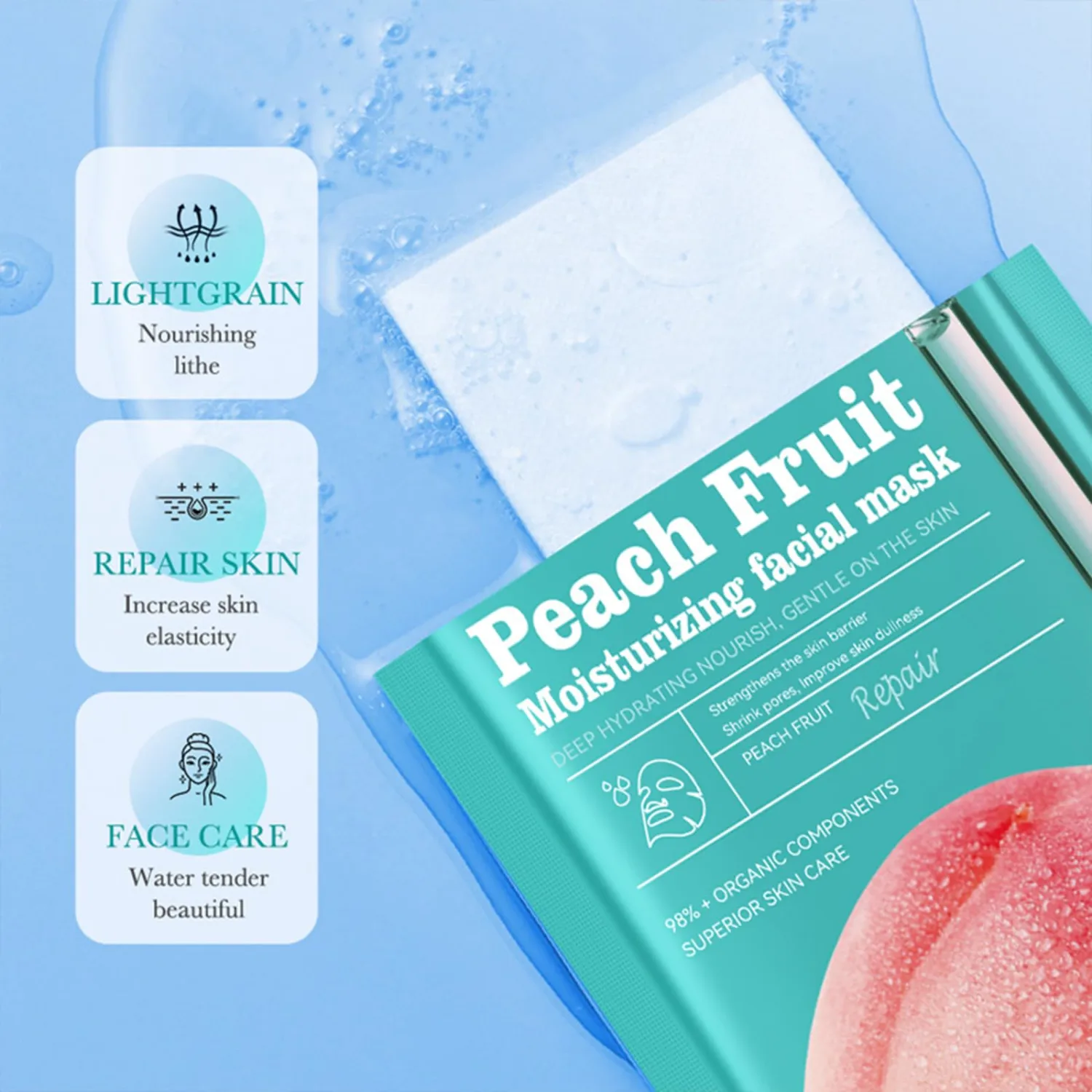 9 PCS Plant and fruit mask,Birthday Party Spa Gifts for Teens Girls,Bulk Collagen Face Mask for Women Skin Care,Facial Mask Skincare Gifts Set,Soothe Face Mask for Spa Party,Hydrate and whiten