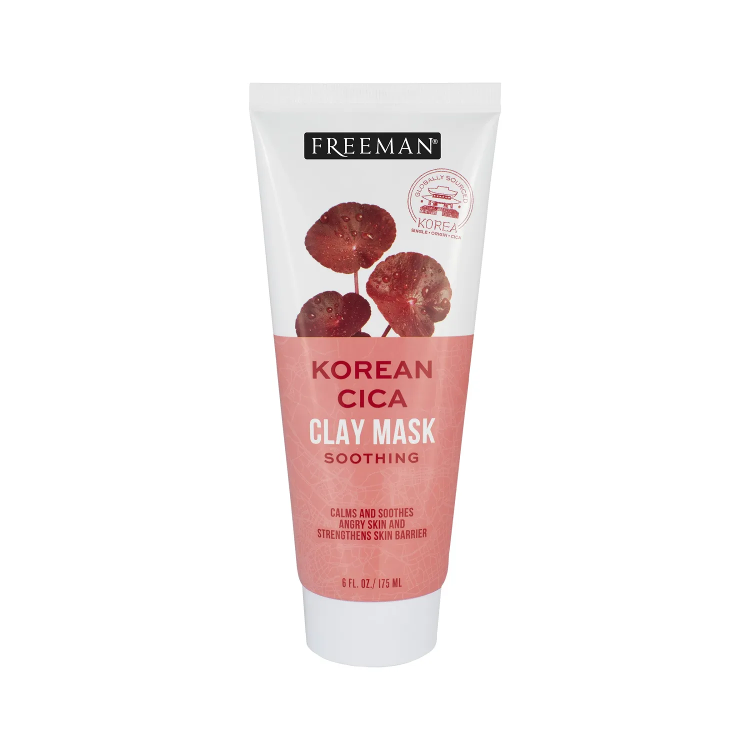 Freeman Exotic Blends Soothing Korean Cica Clay Facial Mask, 6 fl.oz./ 175 mL Tube