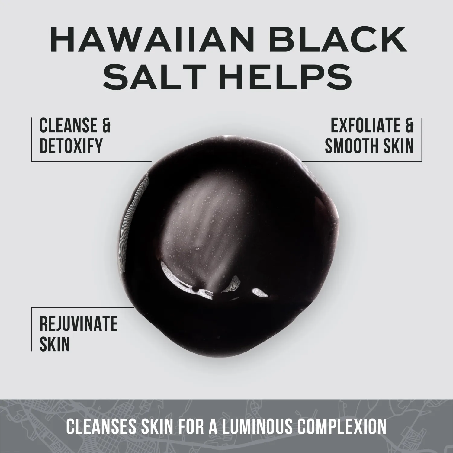 Freeman Exotic Blends Hawaiian Black Salt Peel Off Face Mask, 6 fl.oz./175 mL Tube
