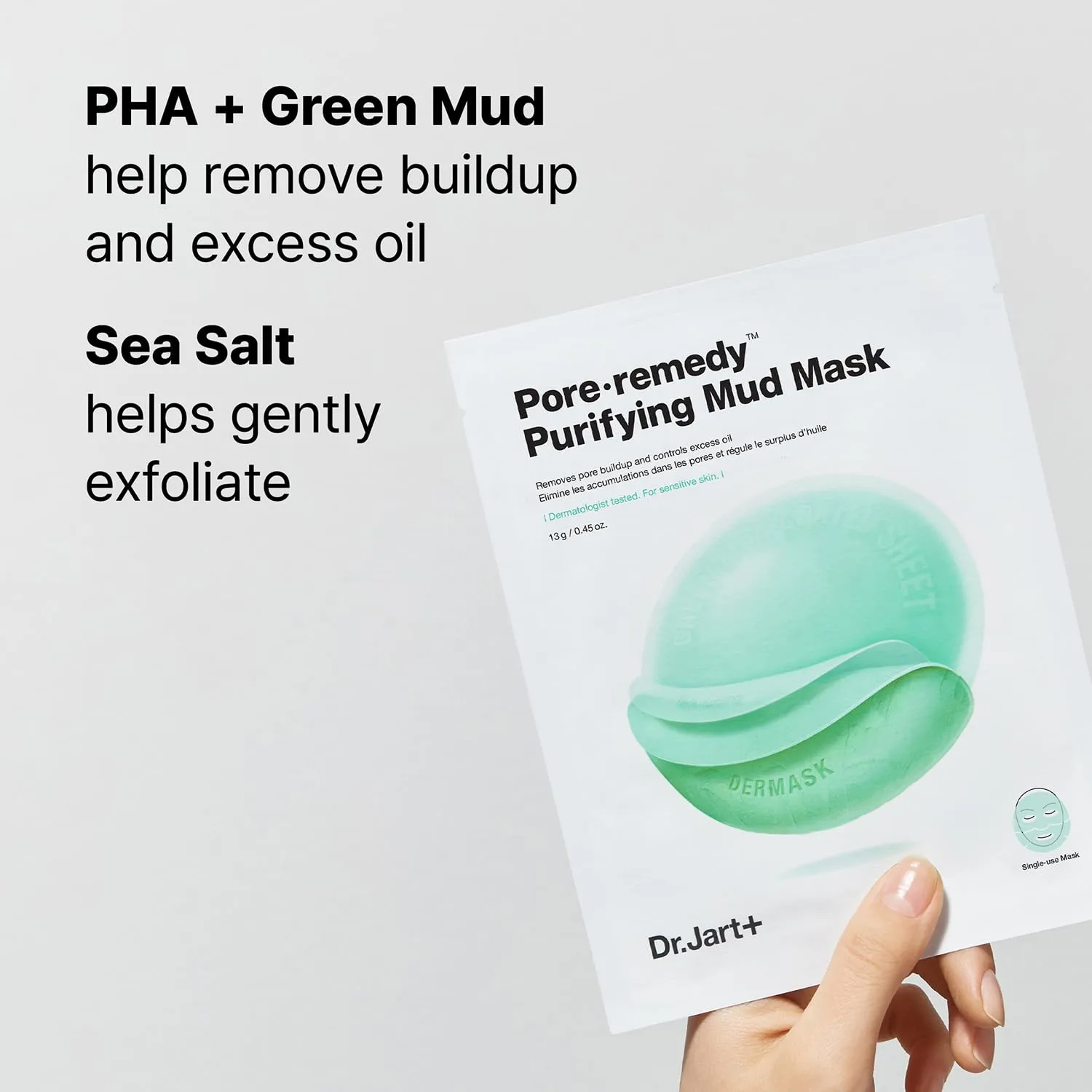 Dr.Jart+ Pore.Remedy Purifying Mud Korean Face Mask | Sheet Mask | Korean Skin Care