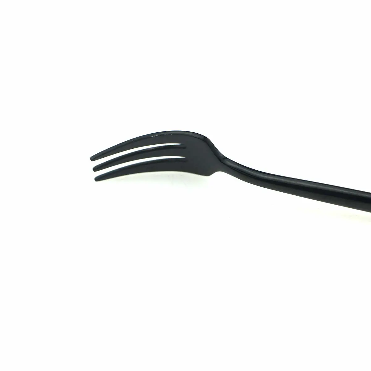 4-Piece Cake Fork 18/10 Stainless Steel Luxury Mirror Polished Black Colorful Pie Fork Dessert Fork Silverware Flatware Cutlery