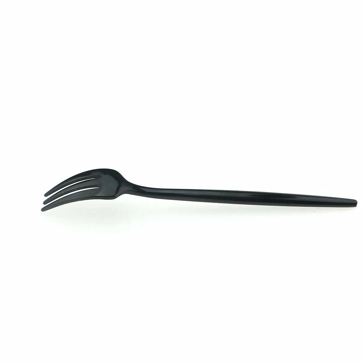 4-Piece Cake Fork 18/10 Stainless Steel Luxury Mirror Polished Black Colorful Pie Fork Dessert Fork Silverware Flatware Cutlery