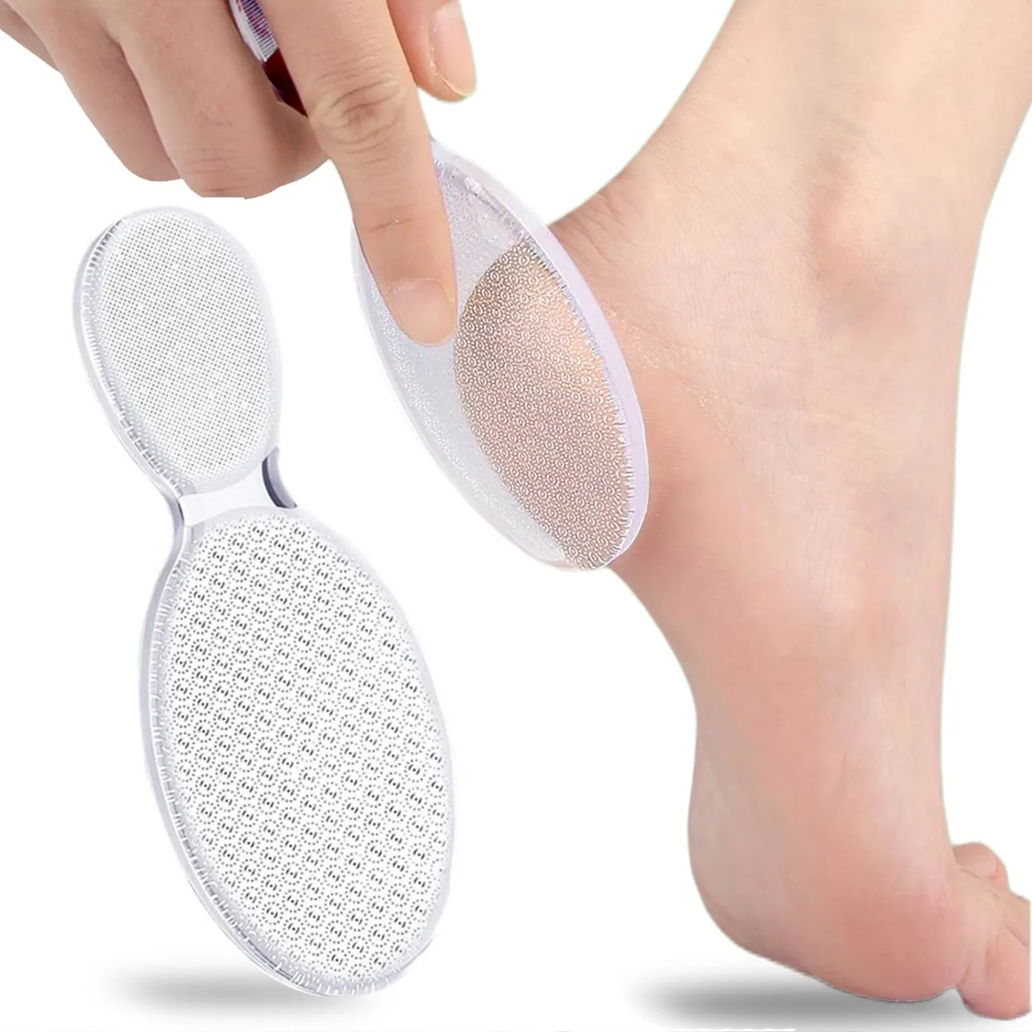 Nano Foot File, Foot Scrubber Callus Remover, Foot Care Pedicure Tool, Foot File with Nano-Level Grinding Points, Portable Foot Scrubber for Dead Skin Removal, Cracking, Wet and Dry Feet