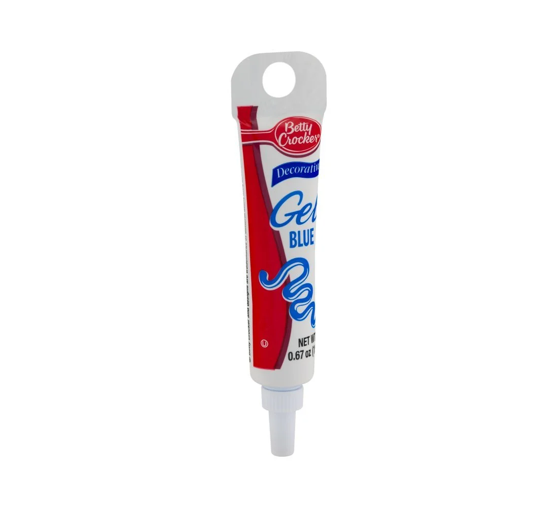 Bc Gels Blue Size .68z Betty Crocker Blue Decorating Gel