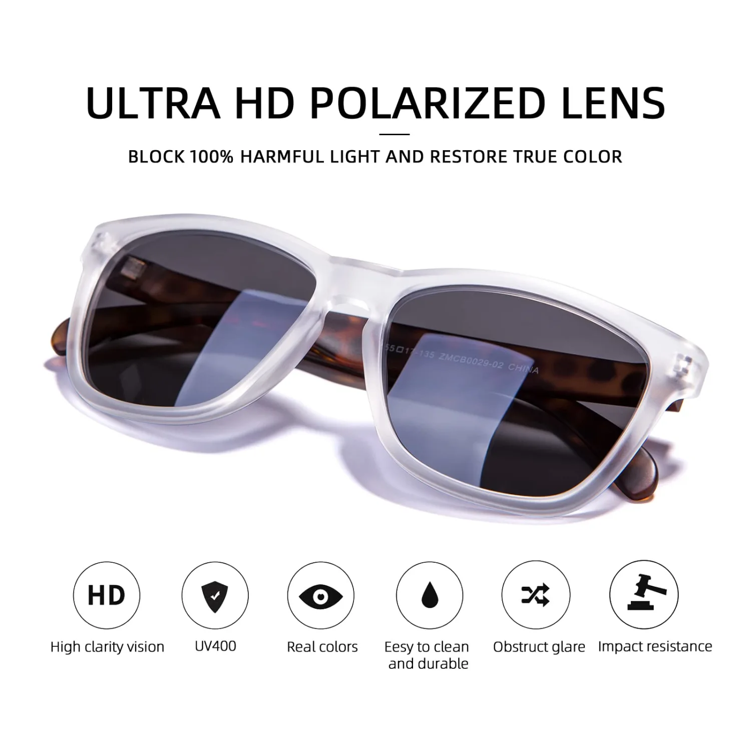 COLOSSEIN Sunglasses Womens,Classic Square Frame UV400 Mirrored Lens,Sunglasses Fit For Beach,Vacation,Driving
