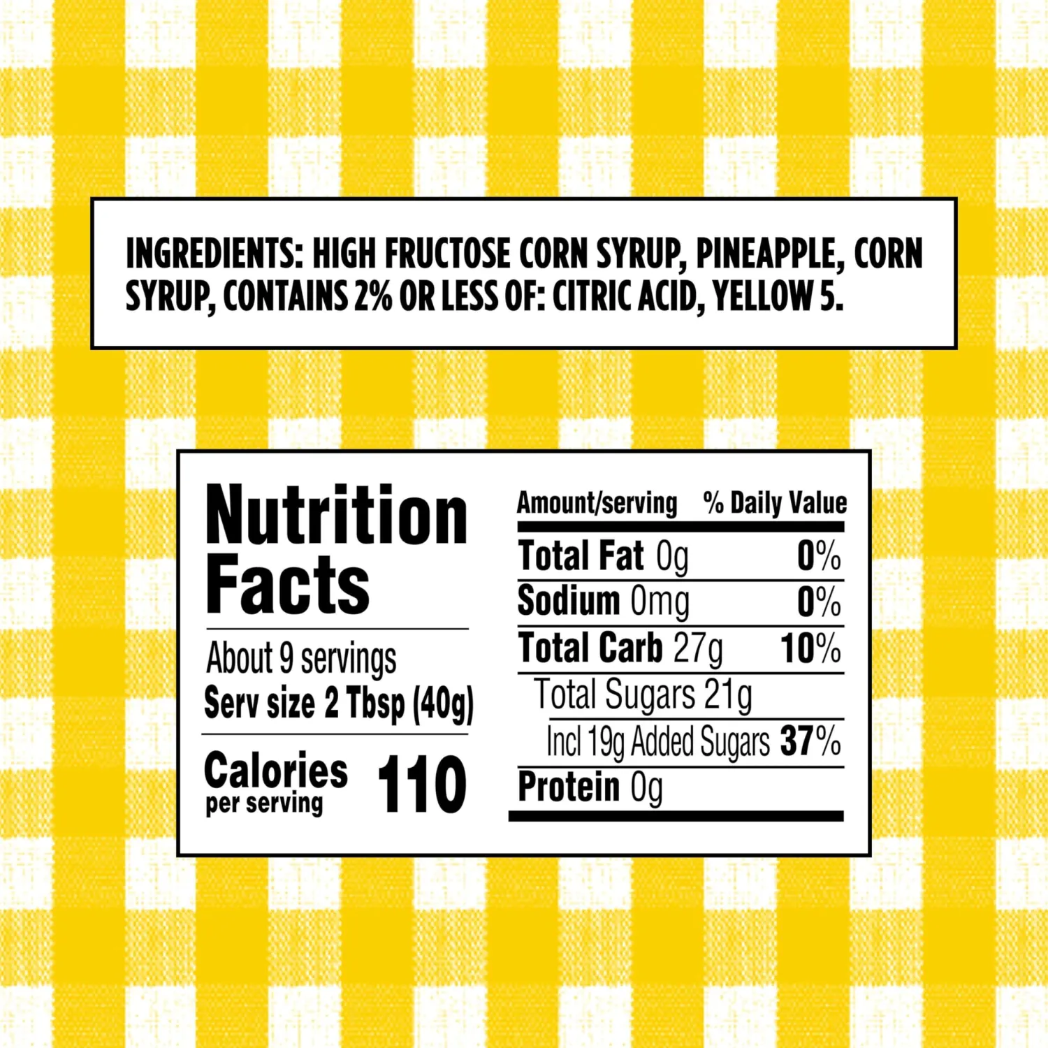 Smucker's Pineapple Topping, 12 Oz. Jar