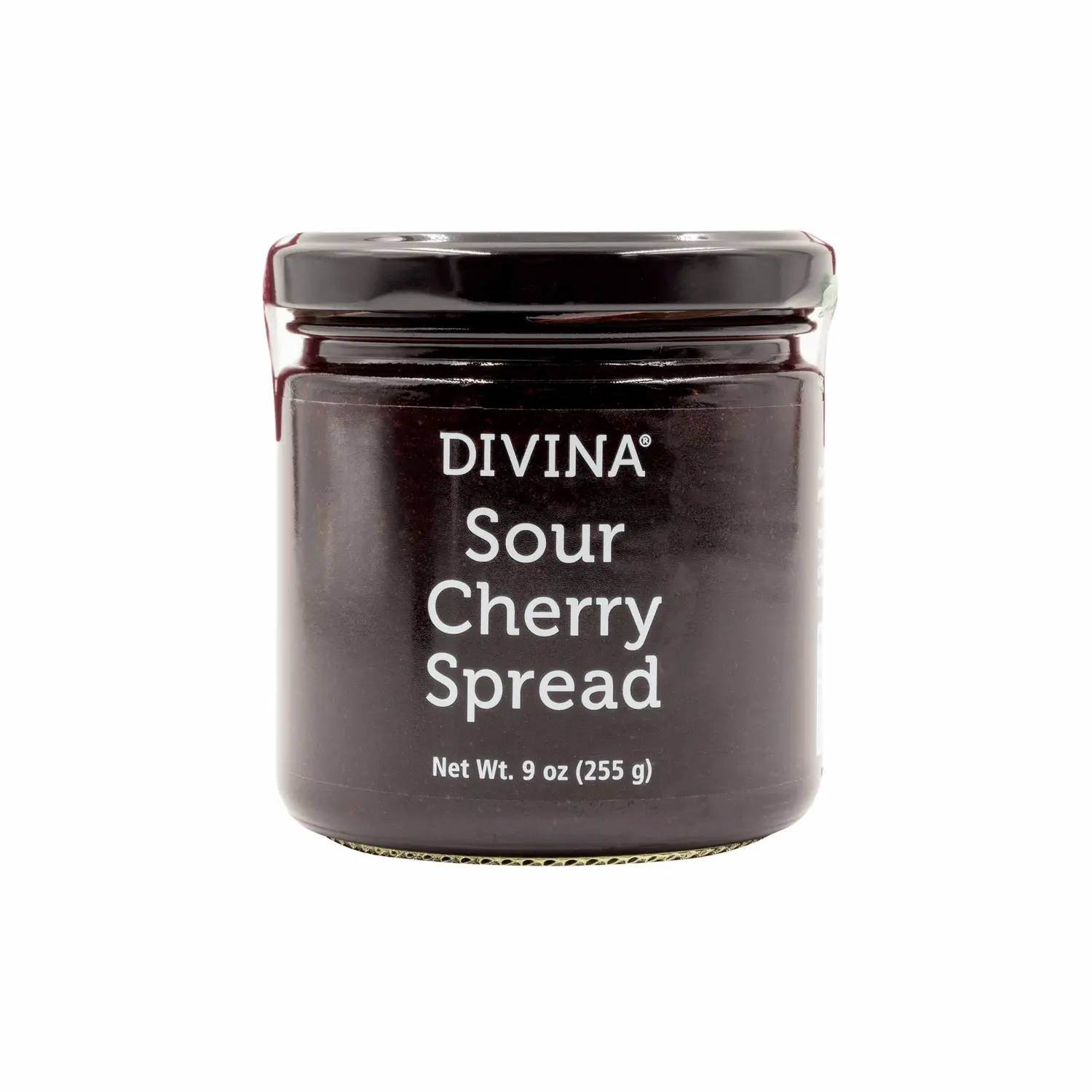 DIVINA Sour Cherry Spread Jam, 9 oz