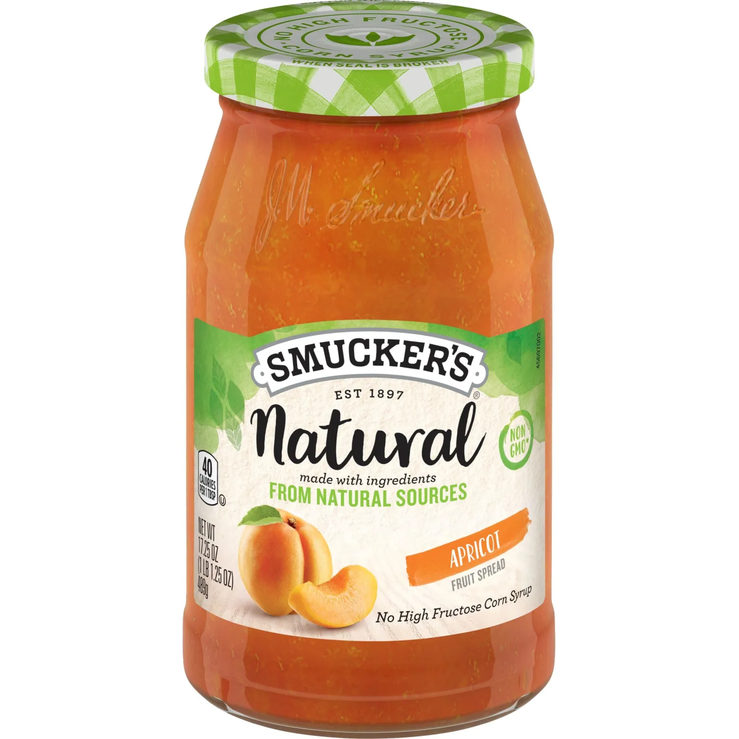 Smucker's Natural Apricot, 17.25 Ounce