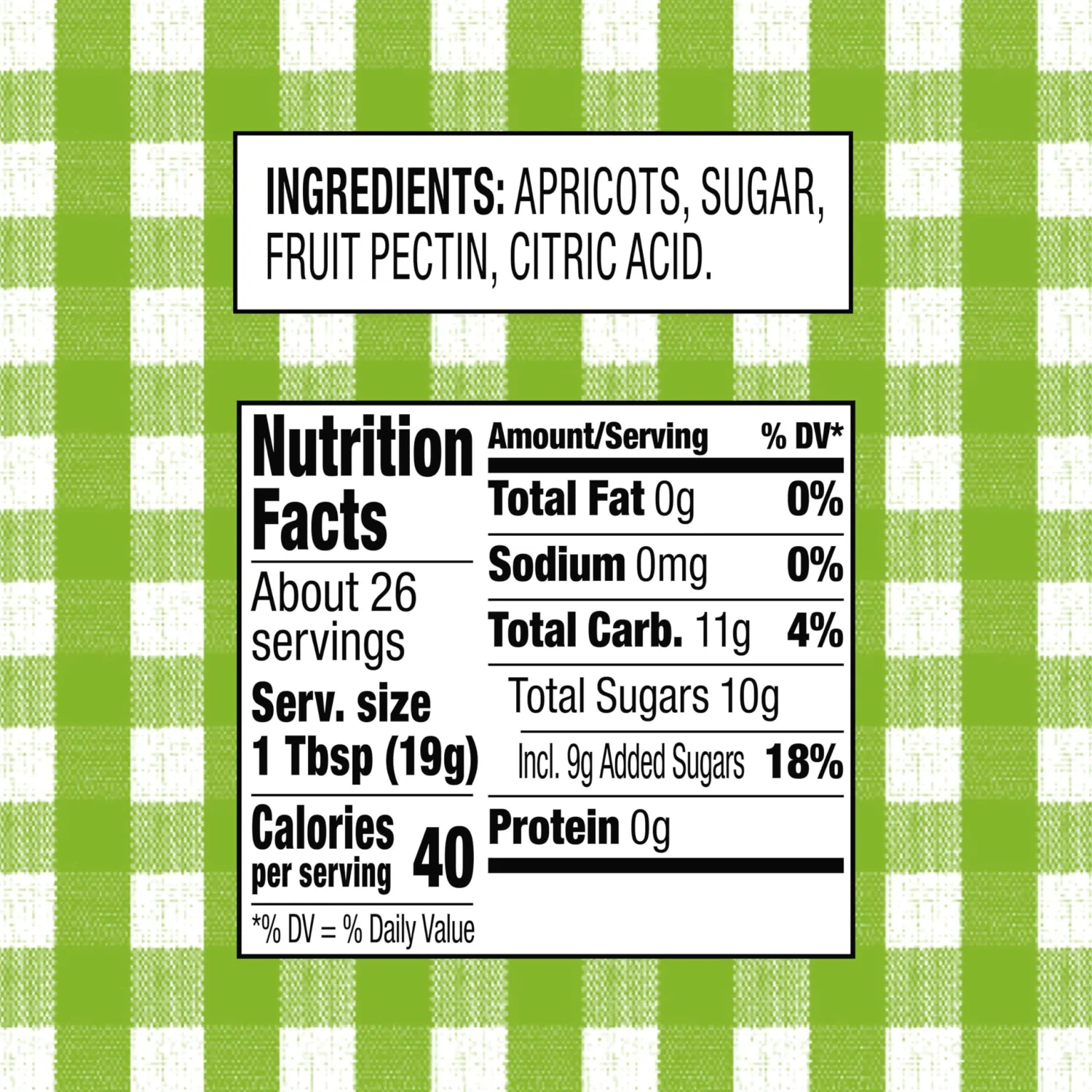 Smucker's Natural Apricot, 17.25 Ounce