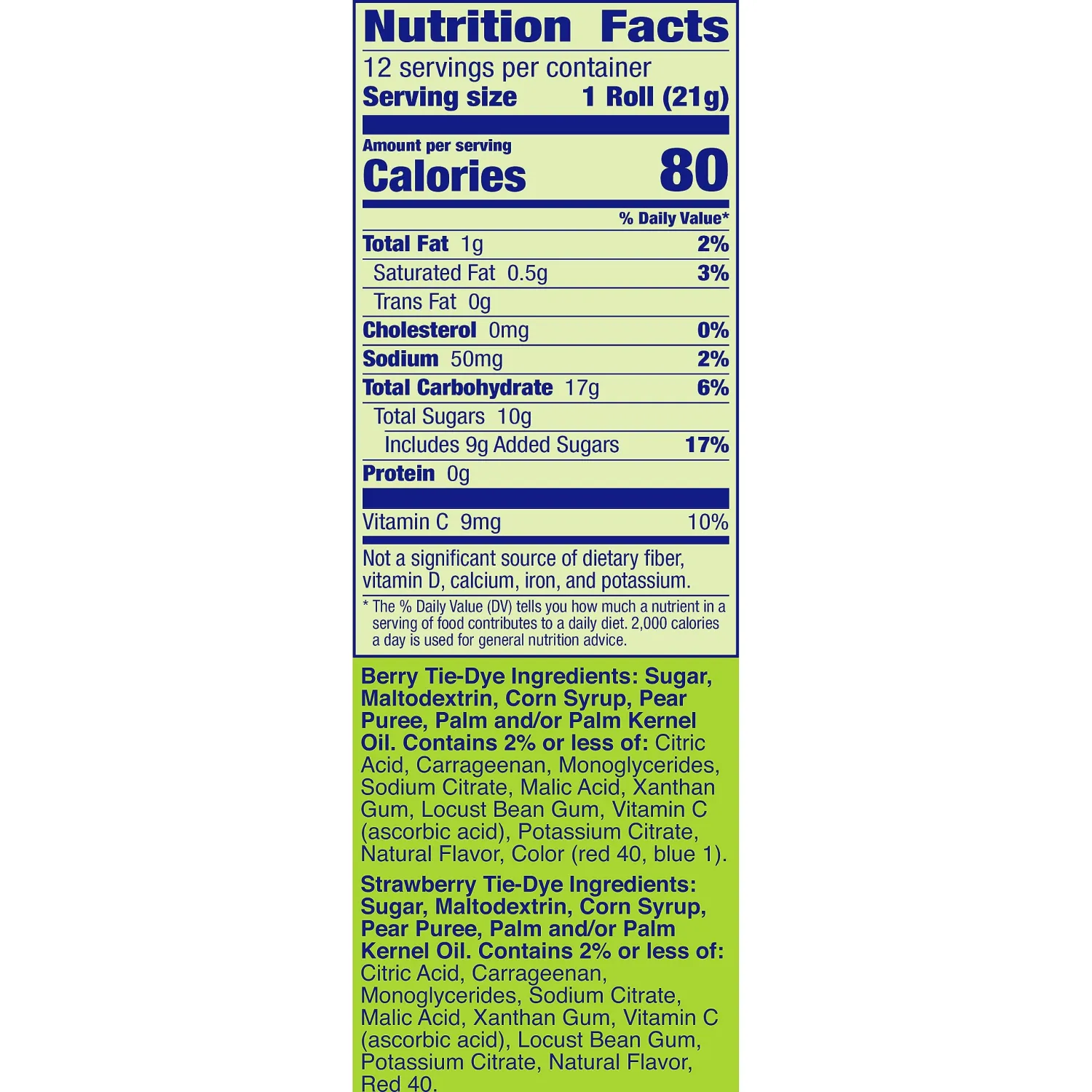 Fruit by the Foot, Fruit Snacks, Variety Pack, 9 oz (Pack of 2)