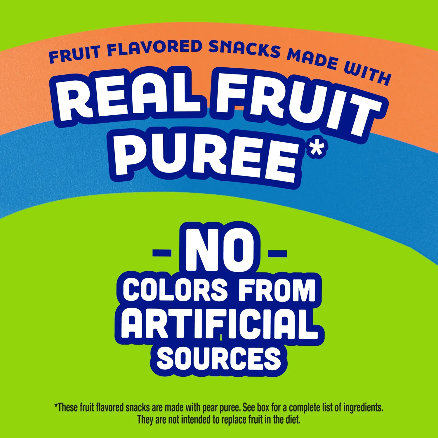 Fruit by the Foot Splitz Fruit Flavored Snacks, Blueberry and Peach, Gluten Free, Family Pack, 18 Rolls, 13.5 oz
