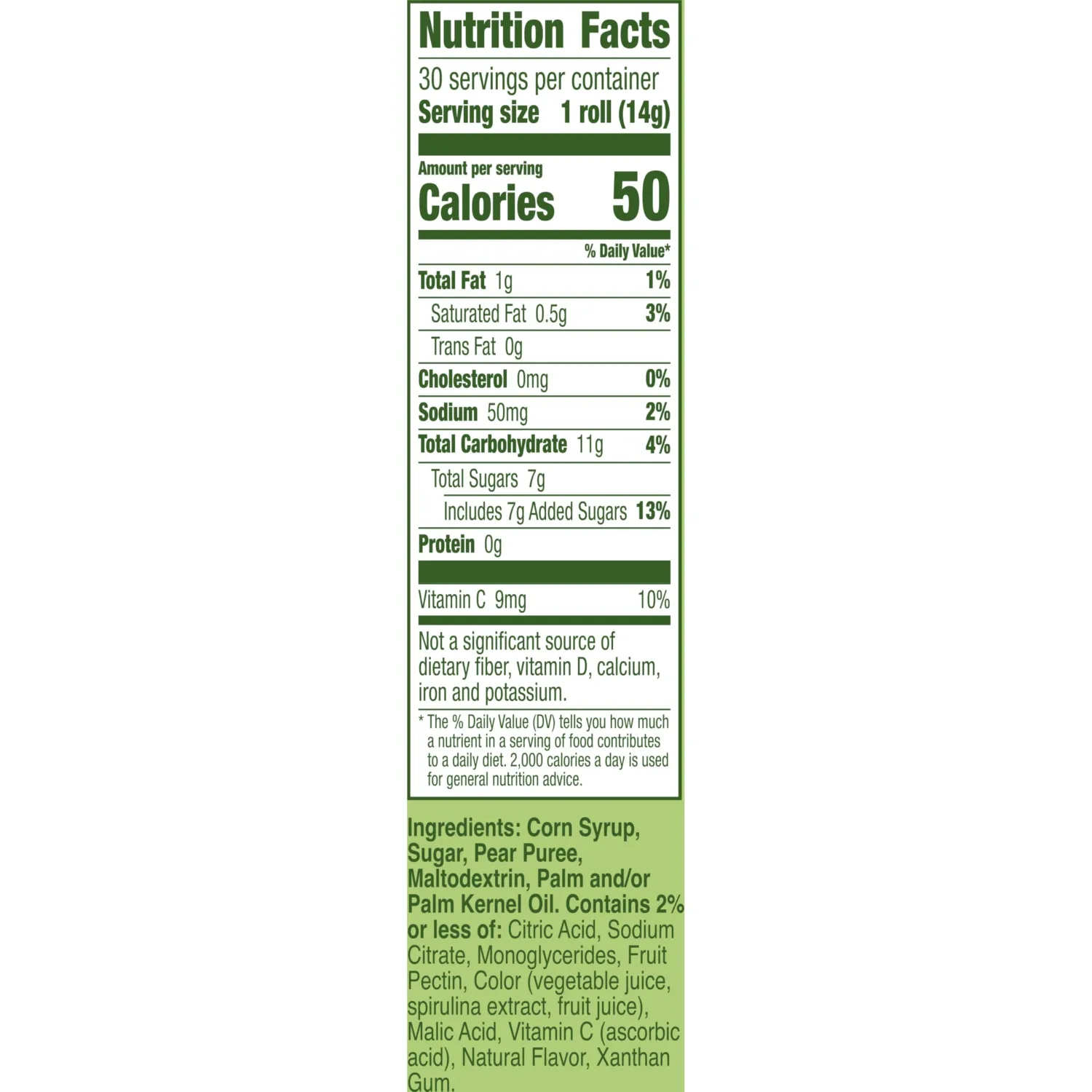 Fruit Roll-Ups Fruit Flavored Snacks, No Colors from Artificial Sources, Gluten Free, Variety Pack, 30 Ct, 15 oz
