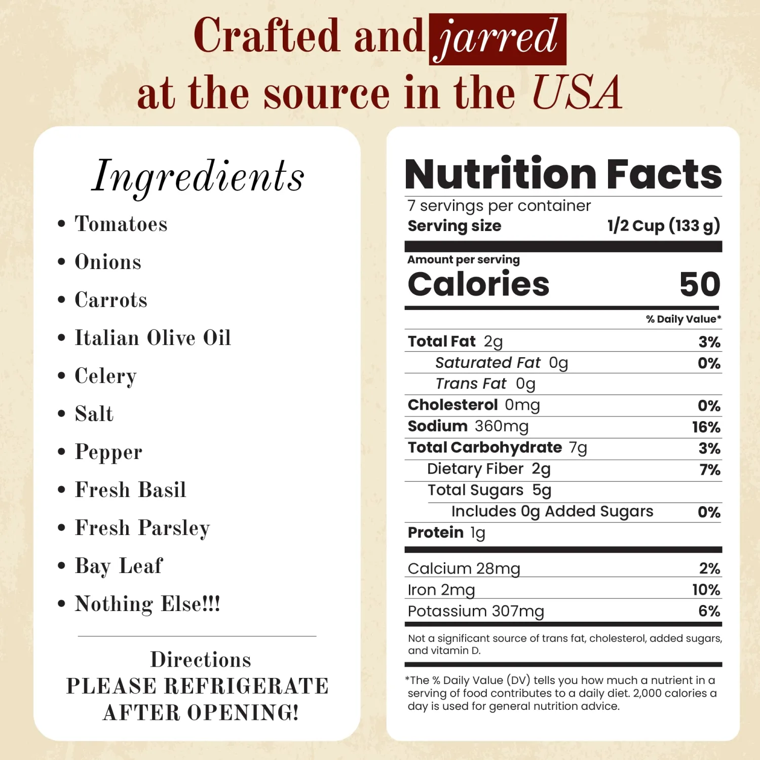 Michaels of Brooklyn Home Style Gravy, 32 oz with Spoon - Pasta Sauce Jar with Imported Italian Tomatoes, Fresh Basil & Parsley - Non-GMO, Certified Gluten Free Italian Tomato Sauce Jar
