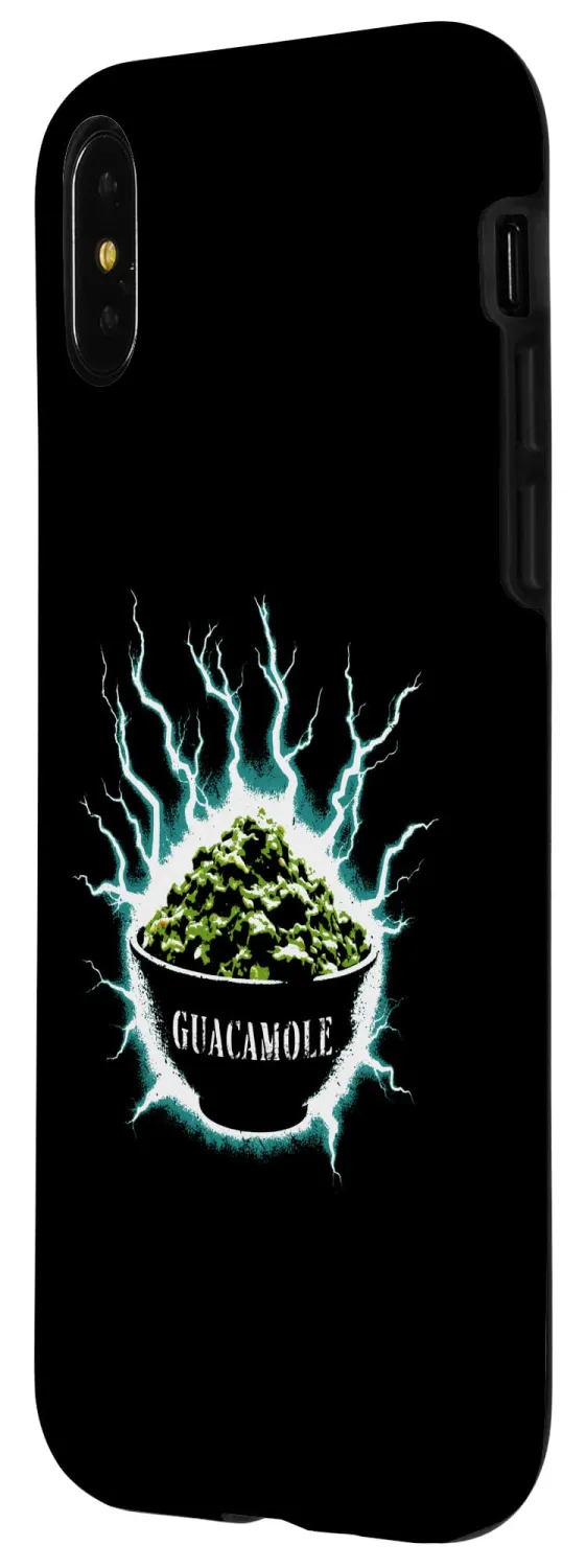 iPhone X/XS Intense Guacamole - Funny Graphic Avocado Guacamole Lover Case