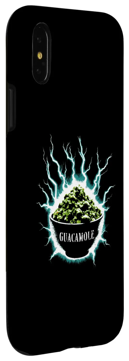 iPhone X/XS Intense Guacamole - Funny Graphic Avocado Guacamole Lover Case
