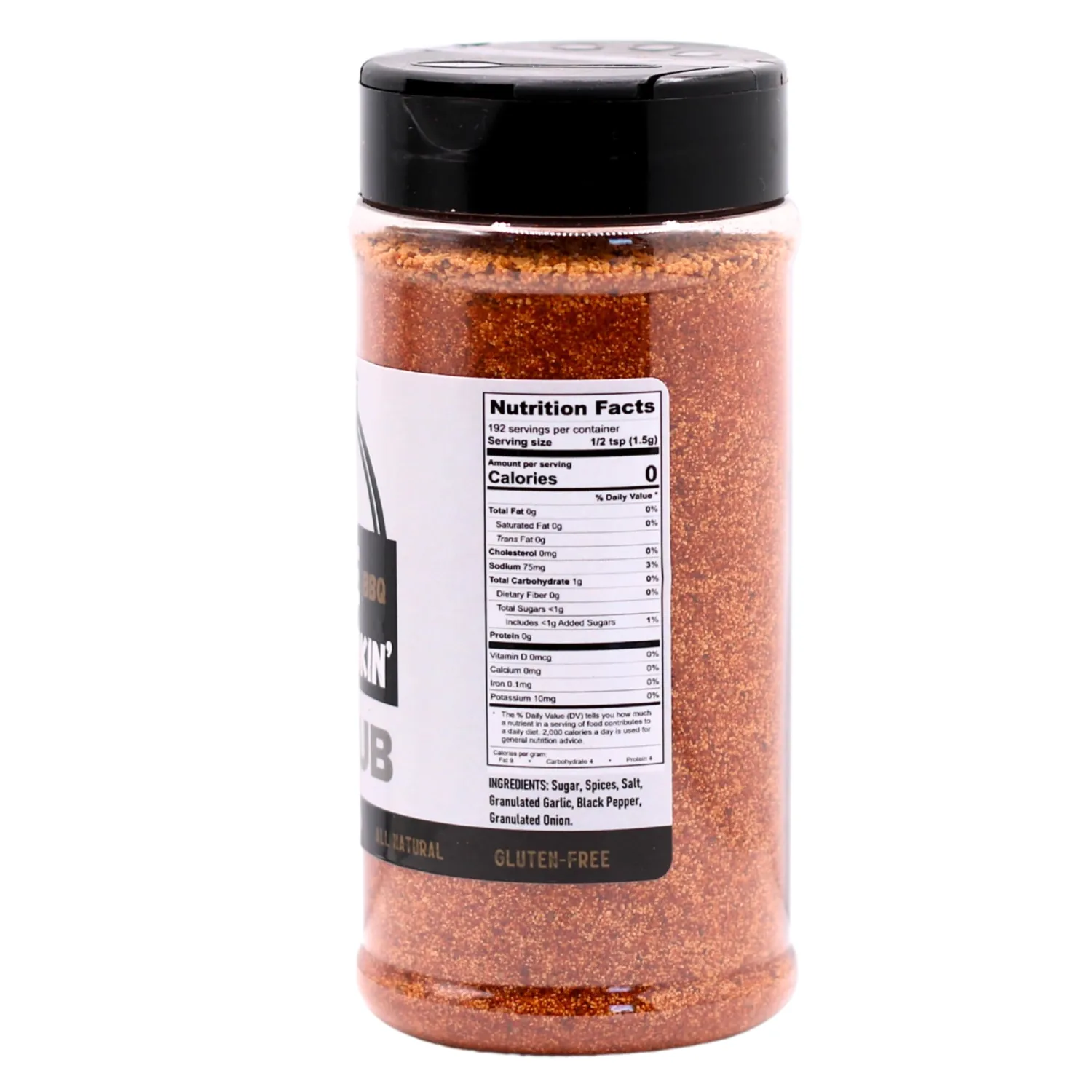 BBQ Rib Rub Seasoning (10 oz) – All Natural Pork Rub for Ribs, Pulled Pork & Chops – No MSG, Gluten Free – Bold Smoky BBQ Flavor – Ope We’re Smokin’
