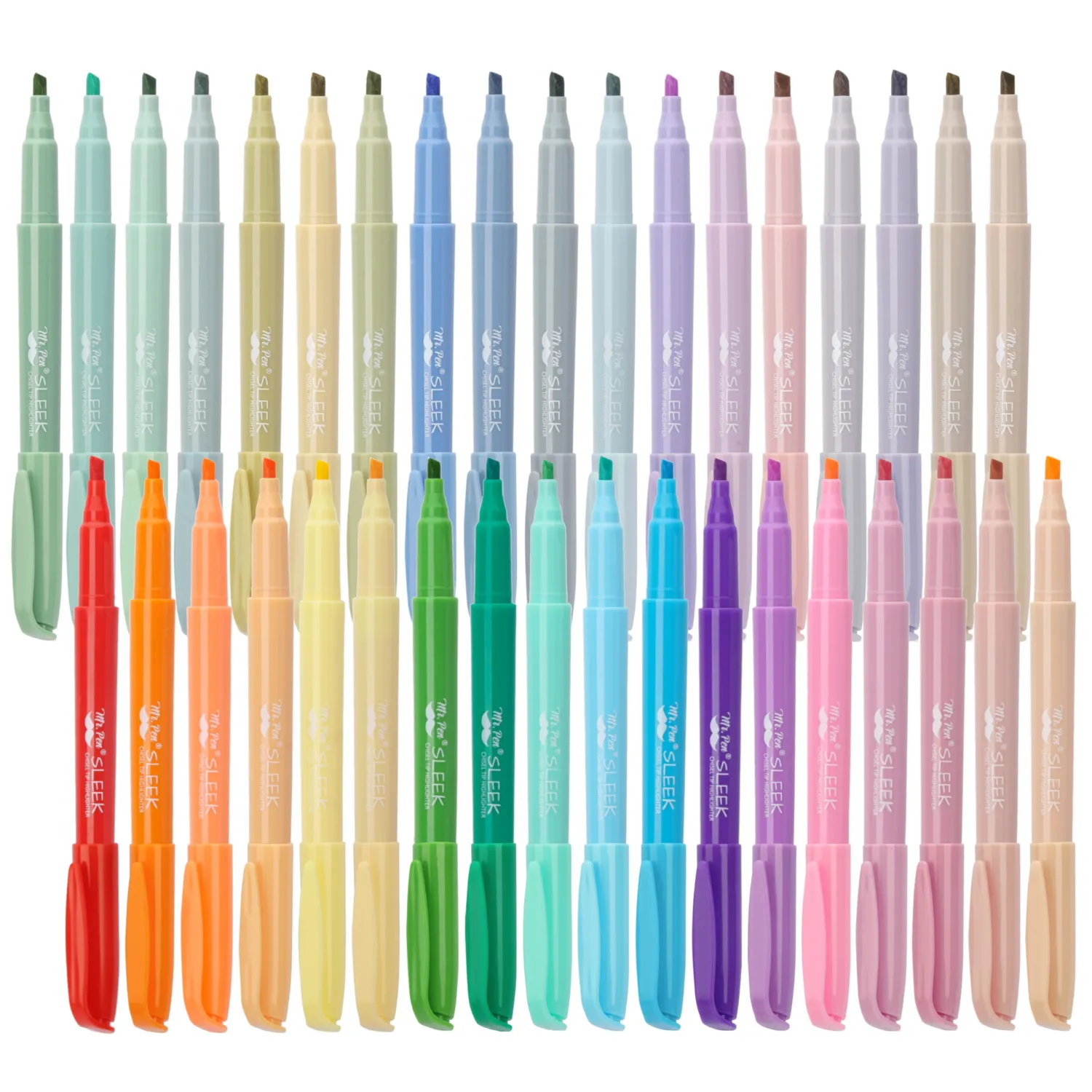 Mr. Pen- Highlighters, 36 Pack, Assorted Colors, Chisel Tip, Quick-Dry | Smear-Resistant, Odorless Highlighters for School, Office & Journaling