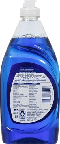 Dawn Platinum Dishwashing Liquid Dish Soap, Refreshing Rain, 16.2 Fl Oz