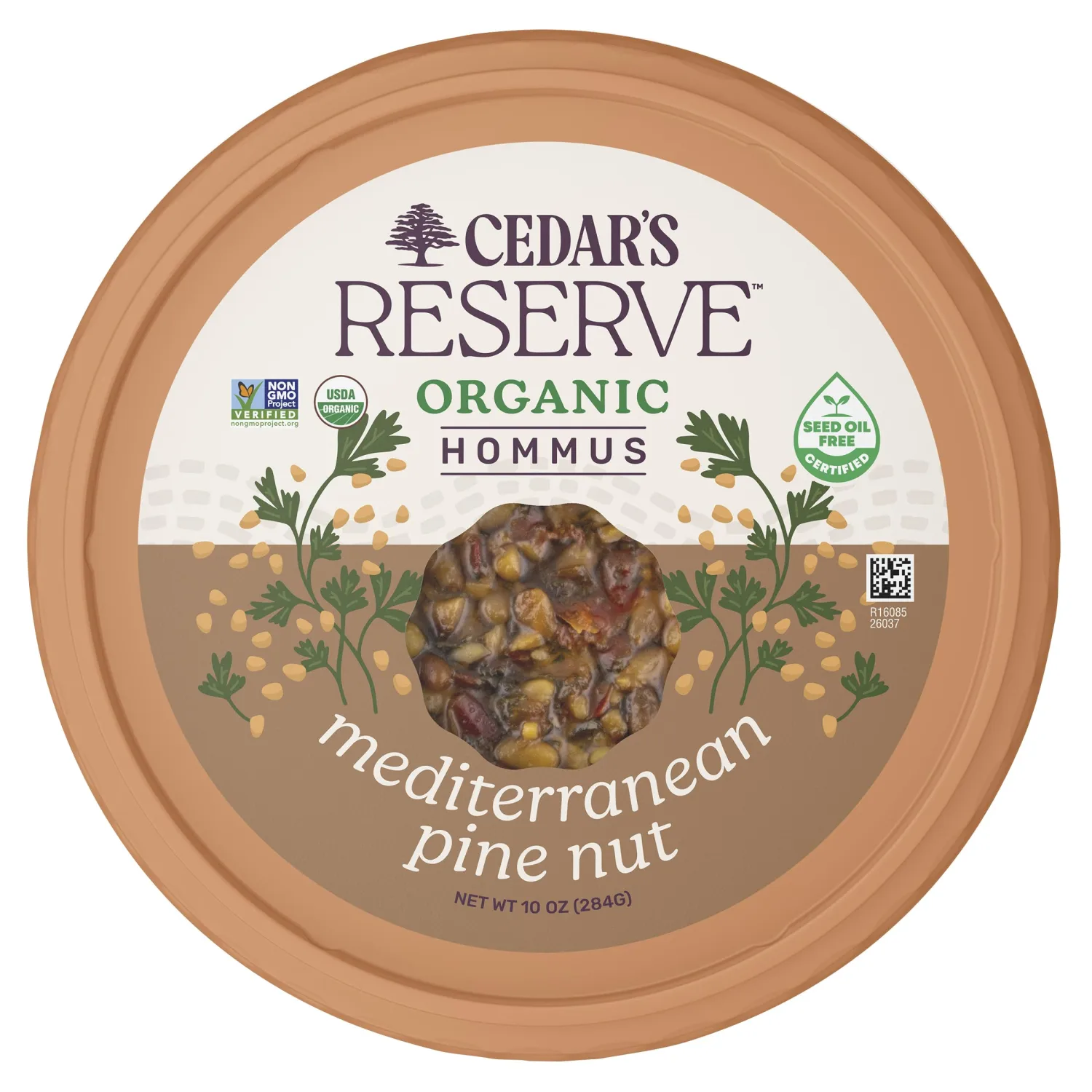 Cedar's Organic Reserve Mediterranean Pine Nut Hummus