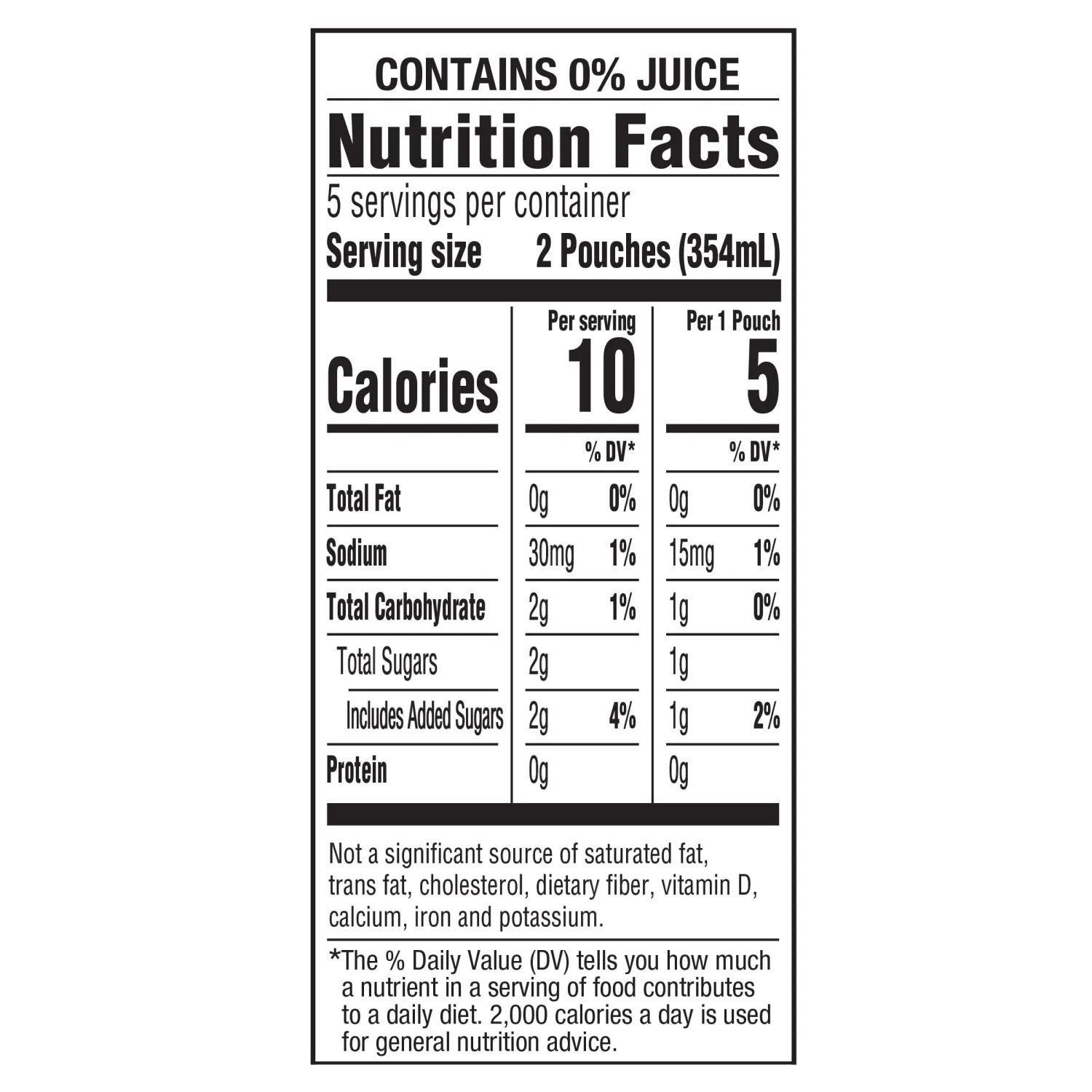 Capri Sun Roarin' Waters Berry Rapids Ready-to-Drink Juice, 6 Fl Oz (Pack of 10)