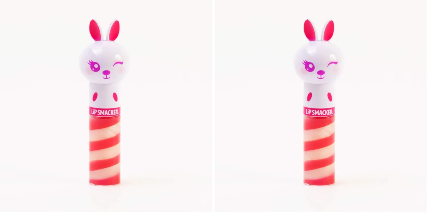 Lip Smacker Lippy pal swirl lip gloss, Bunny - Hopping Caramel Corn, 0.14 Ounce (Pack of 2)
