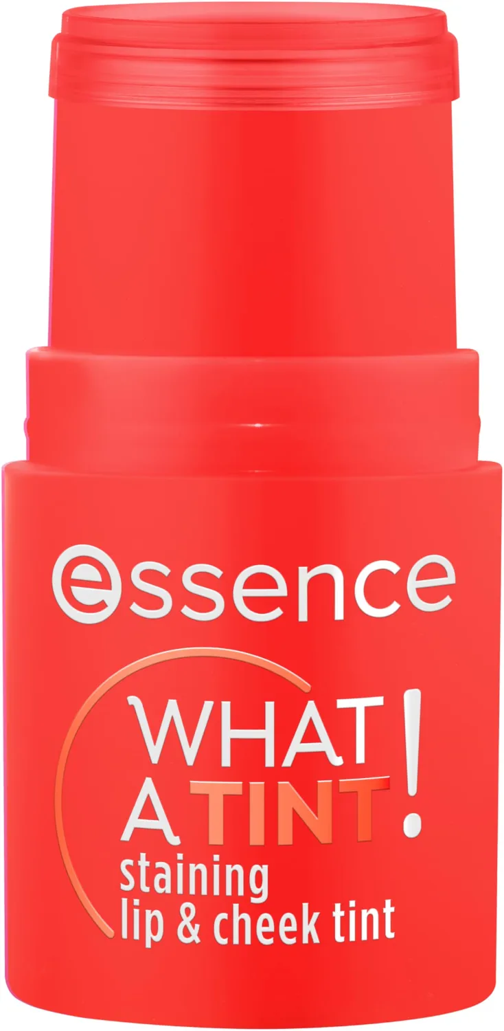 essence | What a Tint! Staining Lip & Cheek Tint | Long-Lasting Balm Blush & Lip Stain | Lightweight, Easy to Blend Jelly Balm | Vegan & Cruelty Free (20 Grapefruit Bliss)