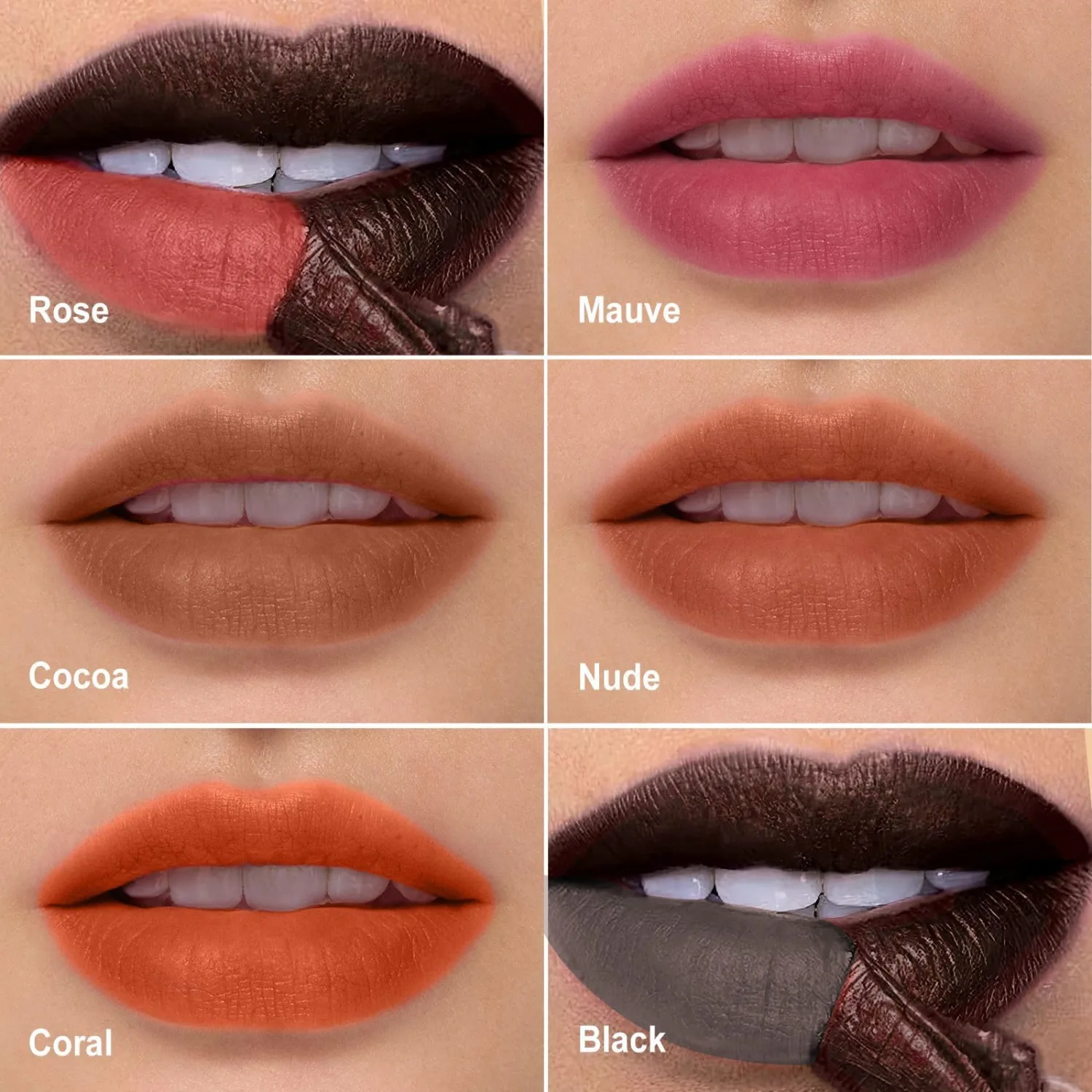 Peel Off Lip Liner Stain, Long Wear Tattoo Lip Stain Peel Off Lip Liner, Matte Finish, Waterproof & Transfer-proof, Highly Pigmented Color, for A Beauty Lip Look (Mauve)
