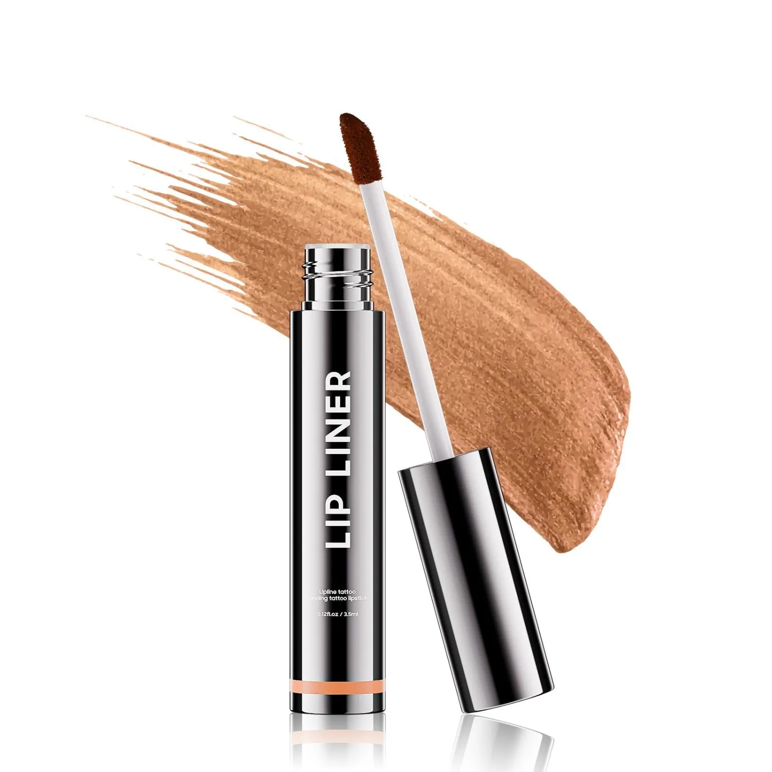 Lip Liner Stain Peel off - Waterproof & Long Lasting Peel Lip Stain Non-Stick Cup, Enhancing Complexion & Nourishing for All Skin Types, Create A Natural Lip Color (Cocoa)