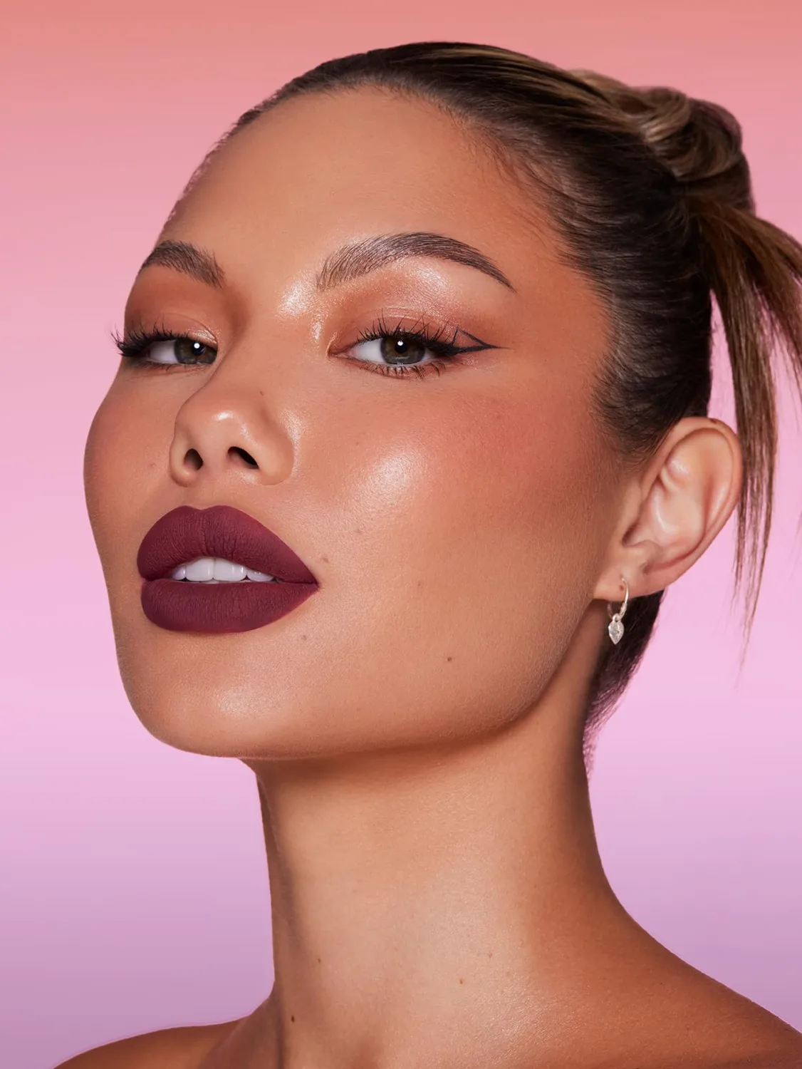 SHEGLAM Dynamatte Boom Waterproof Matte Lipstick Long Lasting Transfer Proof Lip Stick - I'm Risky
