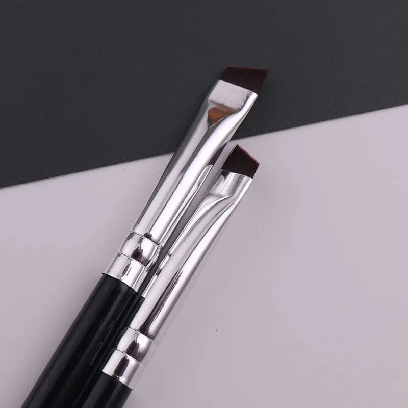 Eyeliner Brush Fine Angled Eye Liner Makeup Brush -Ultra Thin Slanted Flat Angle(E34)