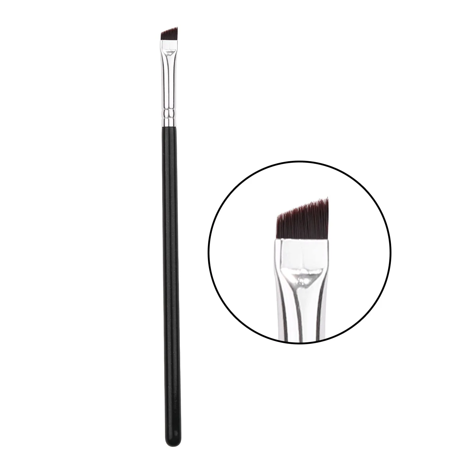 Eyeliner Brush Fine Angled Eye Liner Makeup Brush -Ultra Thin Slanted Flat Angle(E34)
