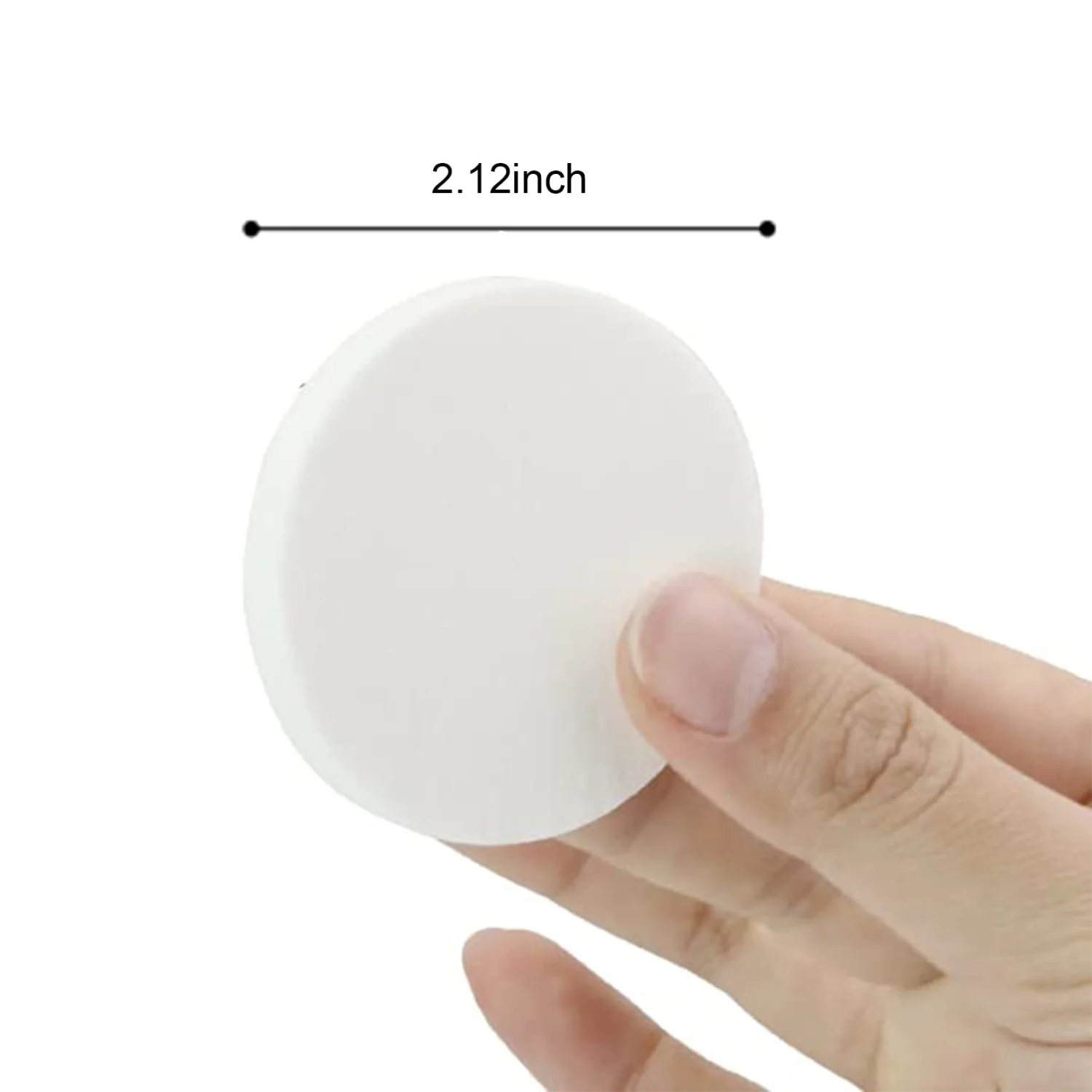 20 Pcs Round Makeup Sponge Set For Face Curve Blending, Facial Powder Puff Wet and Dry Dual Use, Sponges Foundation Makeup Blender