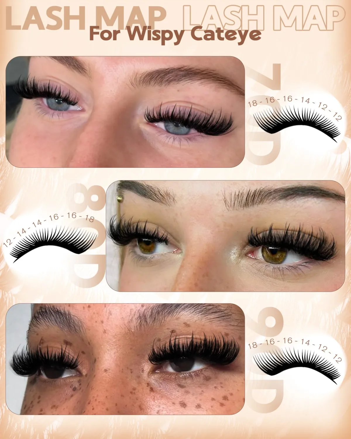 Goddvenus Wispy Lash clusters Hybrid Cluster Eyelash Extensions Natural Fairy Eyelash Clusters D Curl Individual Lashes Fluffy False Eyelashes (70D 80D 90D 12-18mm Mixed)