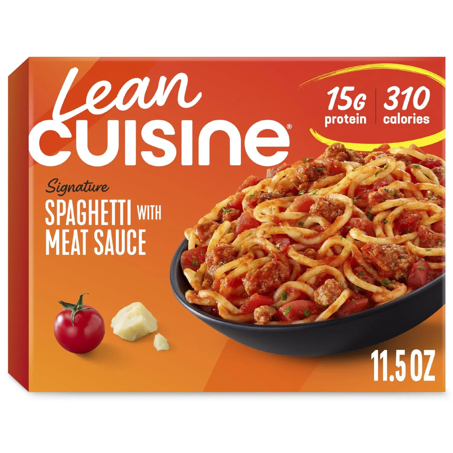 Lean Cuisine Signature Spaghetti With Meat Sauce, Frozen Meals, Frozen Pasta Lunch Or Dinner 11.5 oz