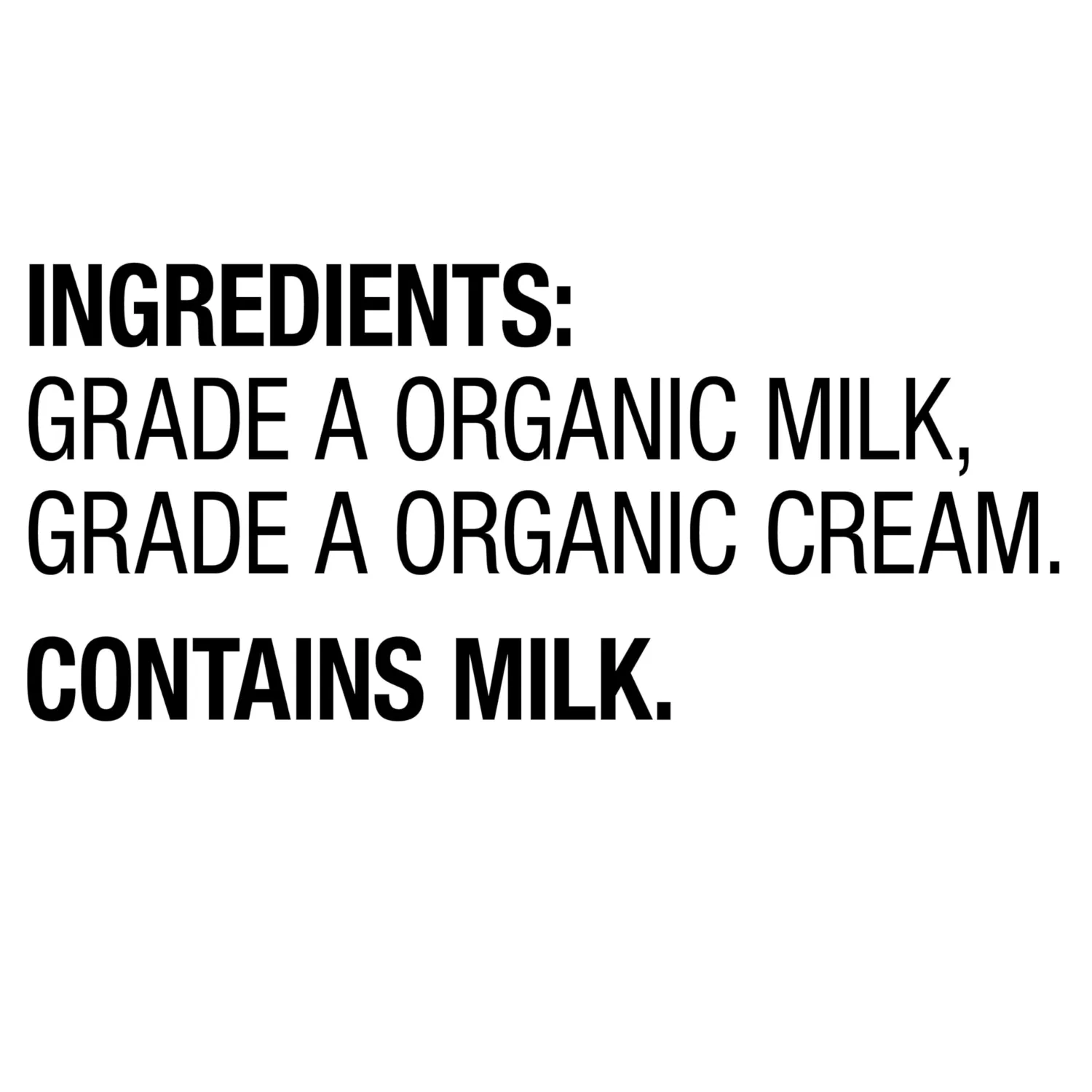 Horizon Organic, Half & Half, Ultra Pasteurized, Pint, 16 oz | Ultra Pasteurized Milk and Cream, Great as a Coffee Creamer, and for Cooking and Baking
