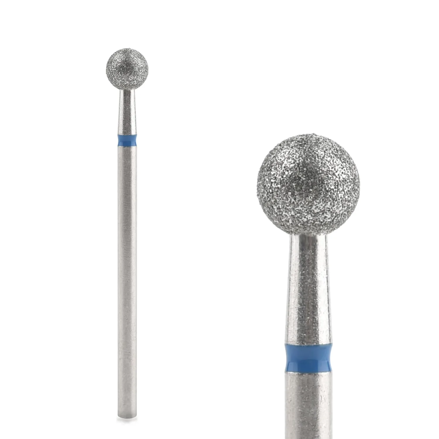12 Sizes Ball Shape Nail Drill Bit Nail Polish Gel Removal for Electric Nail Drill Manicure Machine Accessories Tool (50D-M)