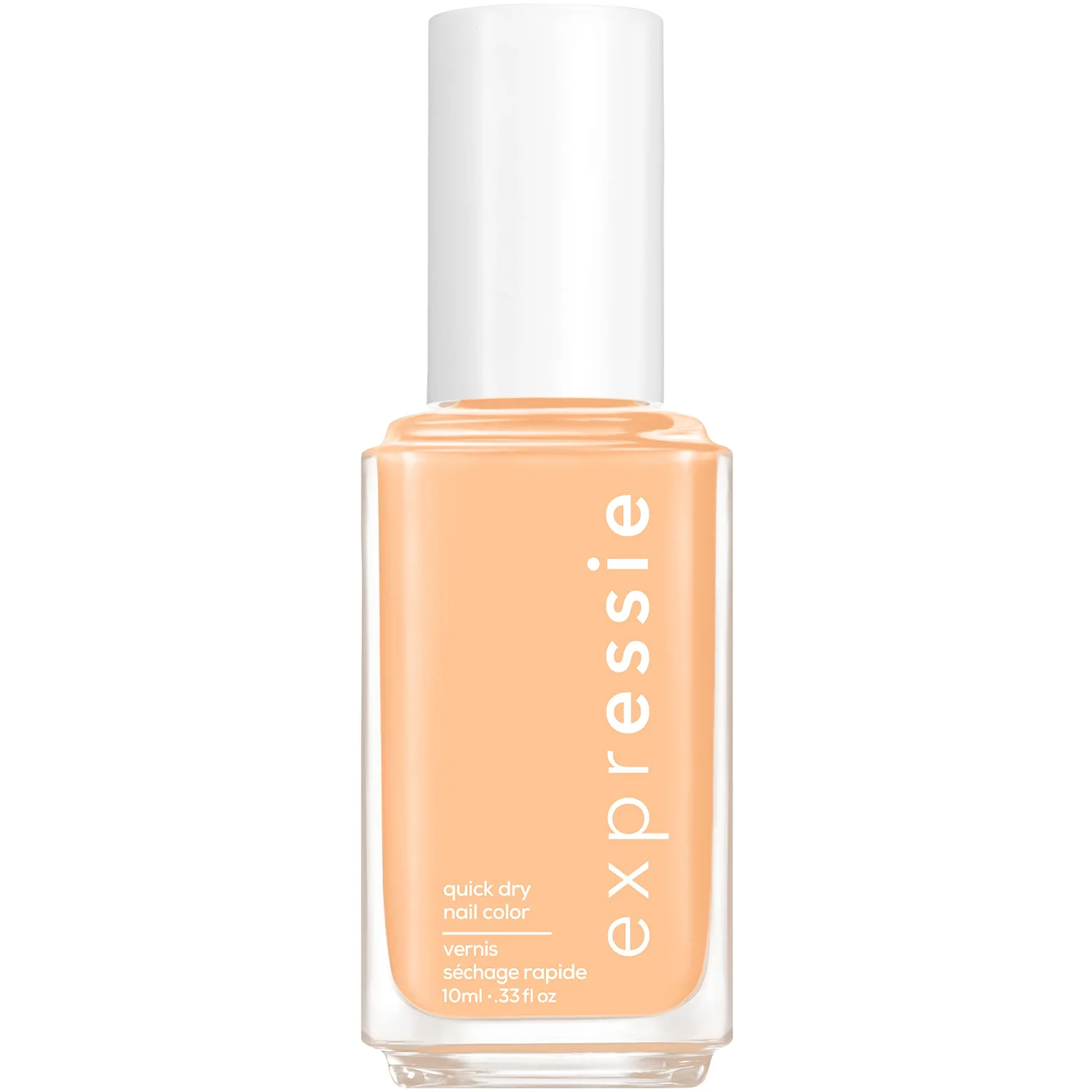 essie expressie Quick Dry Vegan Nail Polish, Bright Yellow with Red and White Undertones, Multi-Player Moves, 0.33 Ounce