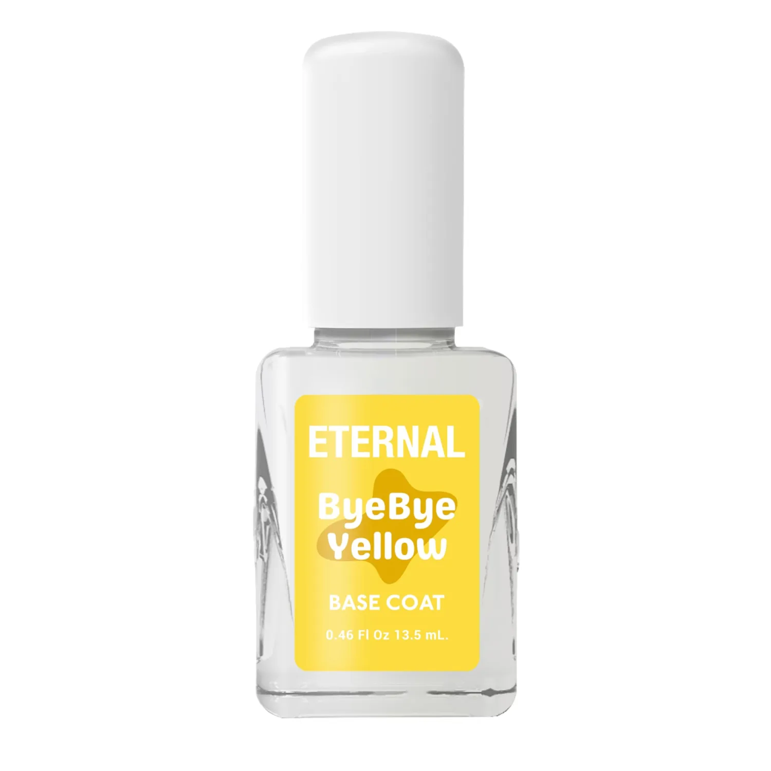 Eternal Goodbye Yellow Nail Brightener. Nail Whitening & Concealer for Yellow, Discolored Nails, Streak-Free Natural Finish