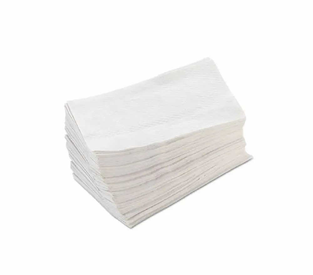 Tablecraft Tall Fold Paper Napkin Refill, 7 1/2 by 13 1/2 inch, 250 Count, White