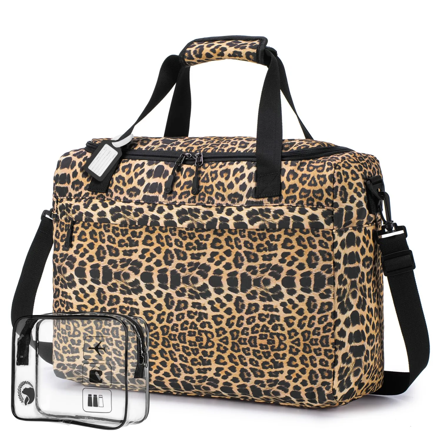 40x30x15cm Personal Item Travel Bag 16x12x6 inchLightweight Gym Bag Foldable Duffle Bag Mens Water-resistant Weekender Bags for Women for Overnight Hospital Carry on Bags for Airplanes