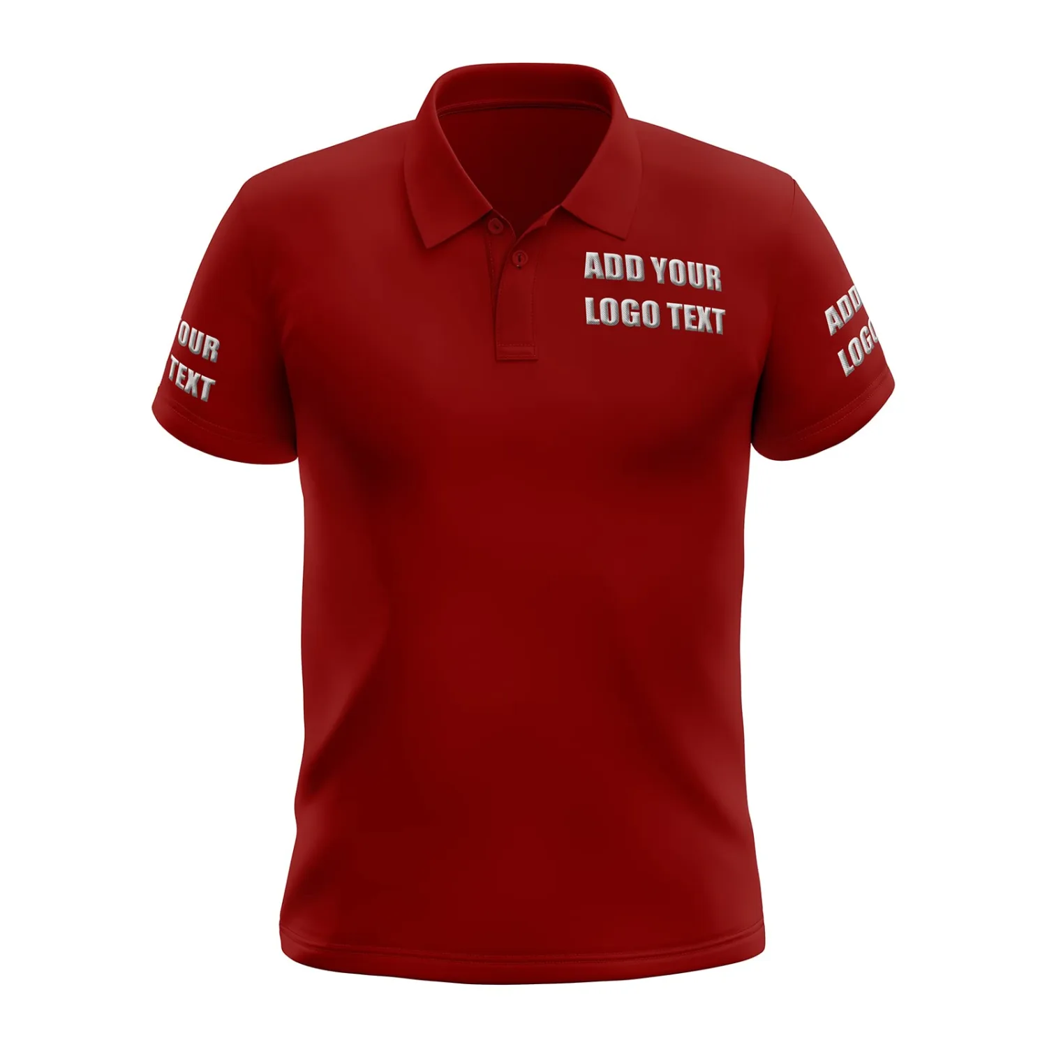 Custom Polo Shirts for Men Personalized Polo Shirt Print Design Your Own Text Logo Name T-Shirts